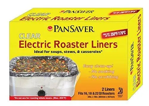 Dormo 18 qt. Clear Electric Roaster Liner (Case of 18)