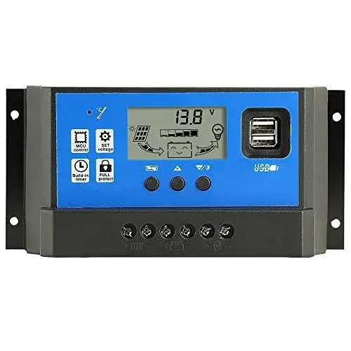 PowMr 60A Charge Controller - Solar Panel Charge Controller 12V 24V, Max 48V ...