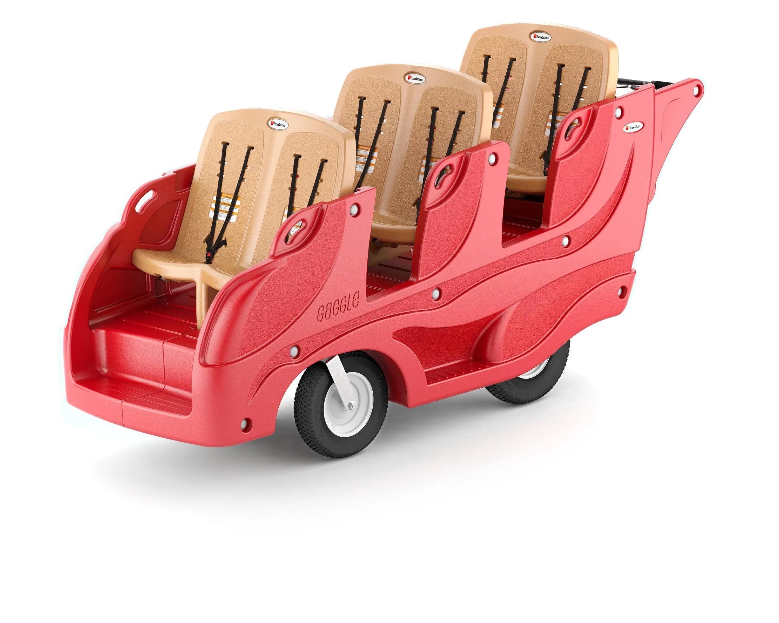 Foundations 4162077 Gaggle 6 Buggy Red/Tan