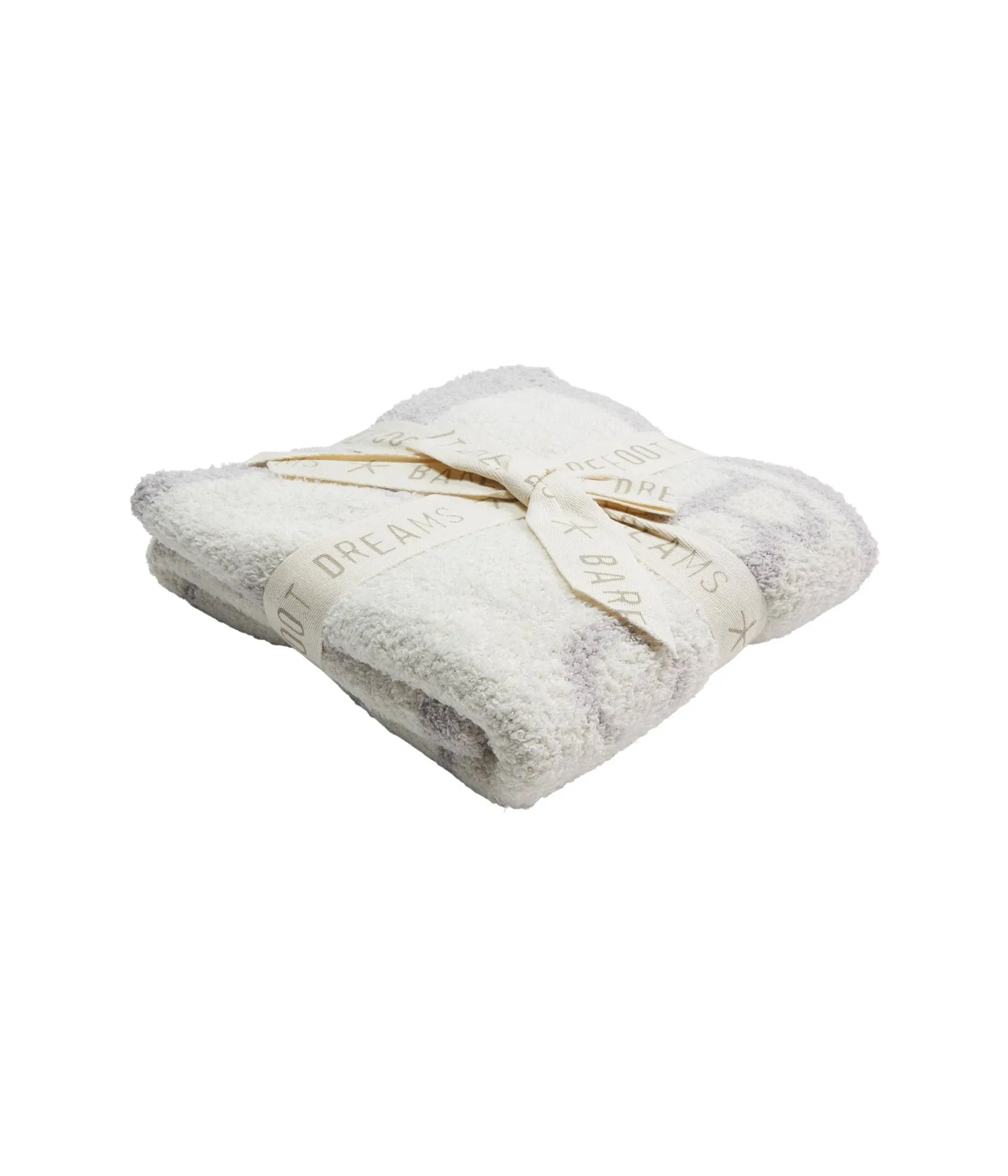 Barefoot Dreams Baby CozyChic ABC Blanket - Oyster Cream