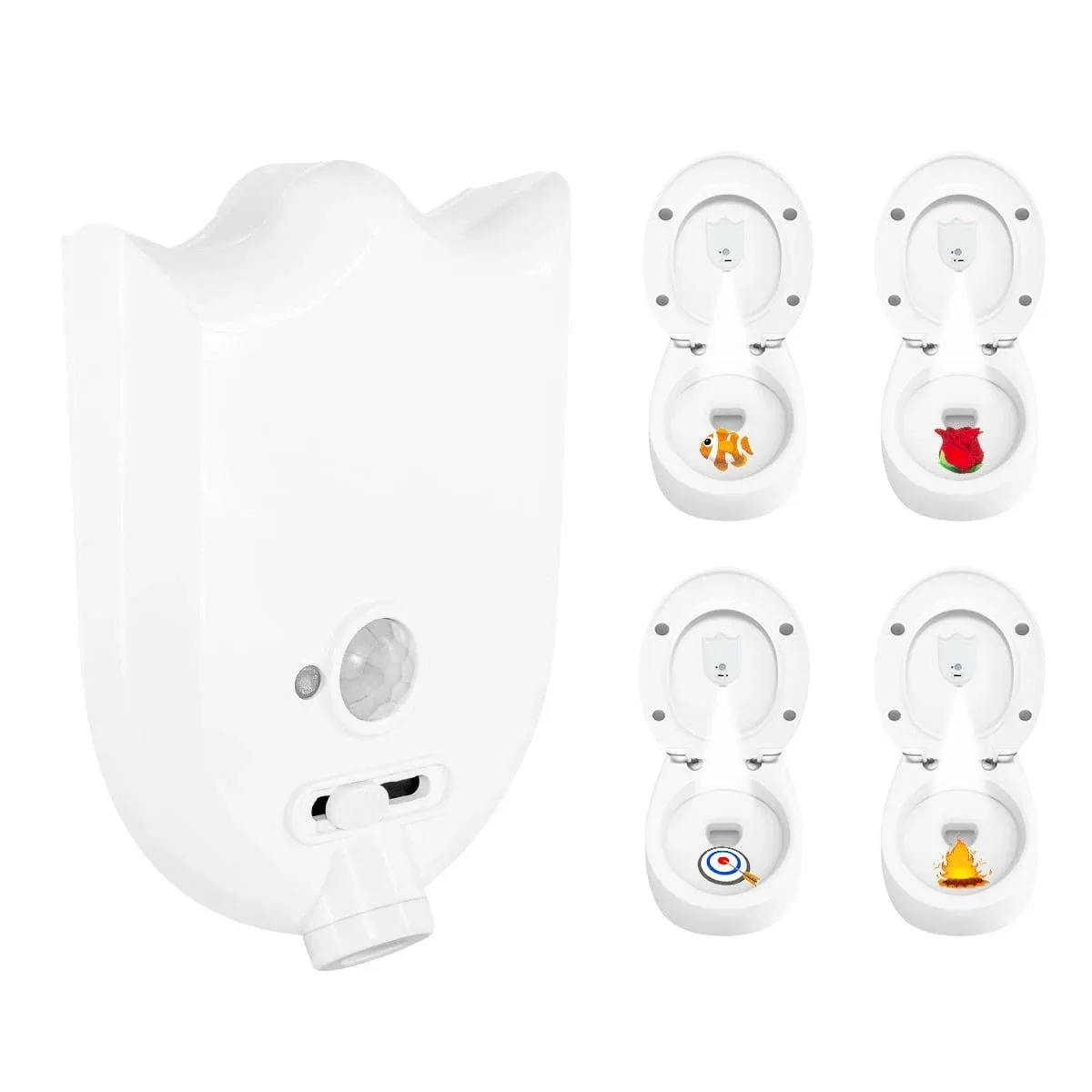 Motion-Activat<wbr/>ed Toilet Night Light Projector. Kids Potty Training ‍‍‍Light