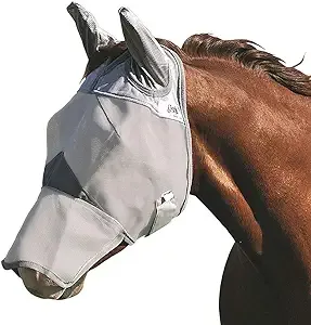 Cashel Crusader Fly Mask- Long Nose with Ears Draft