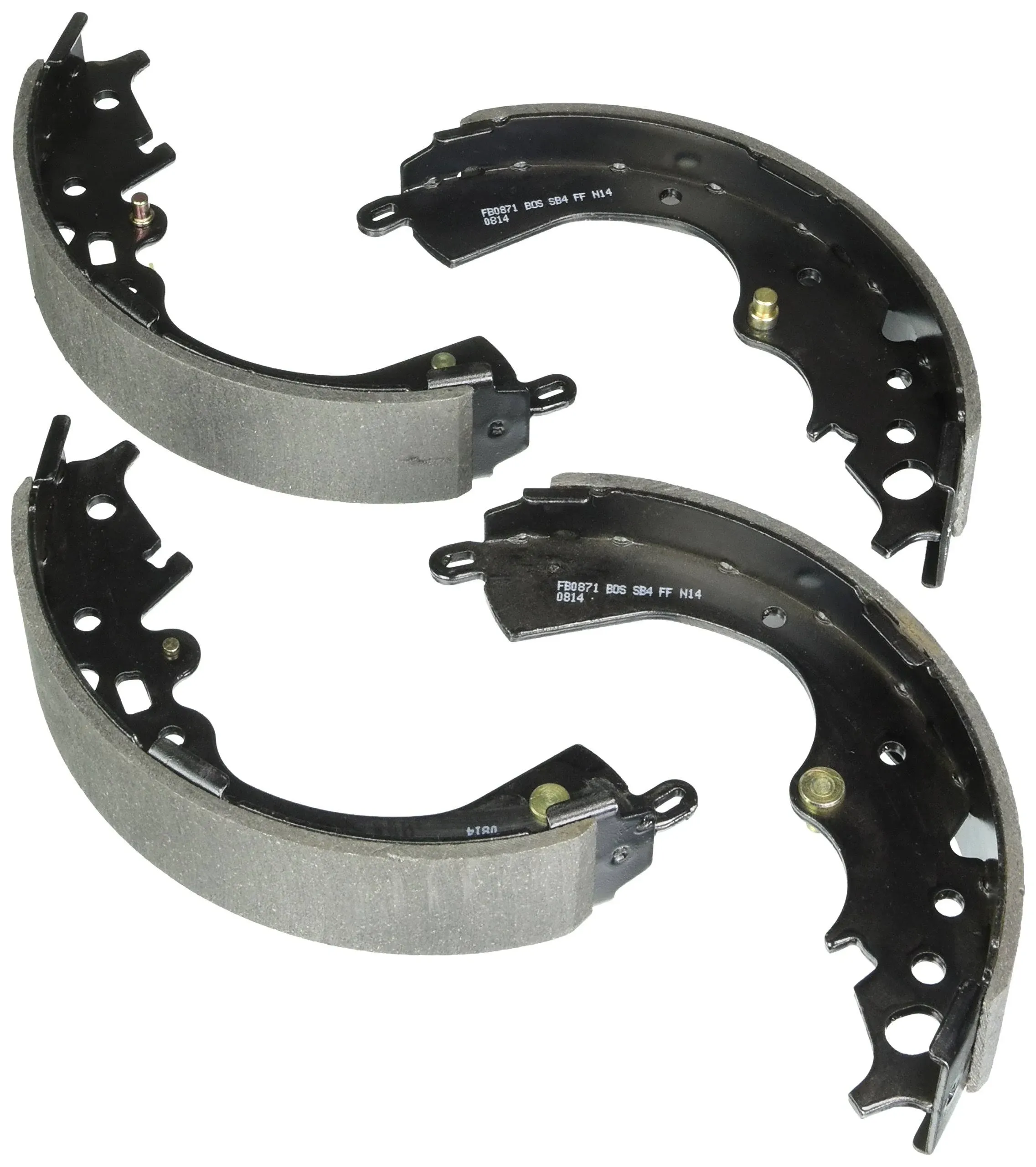 Drum Brake Shoe-Bonded Brake Shoe Rear Bosch BS871