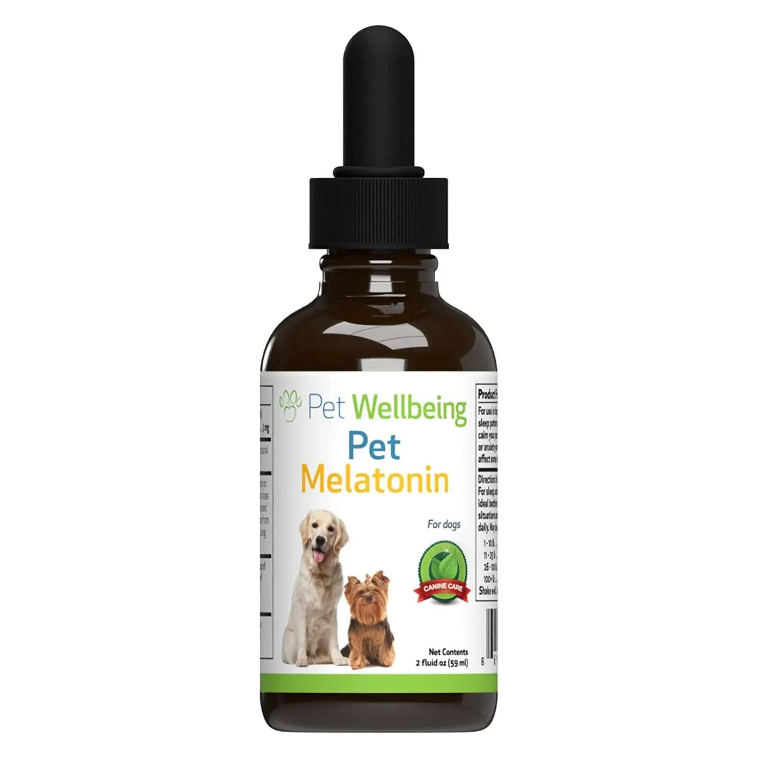 Pet Wellbeing Pet Melatonin for Cats - Vet-Formulated - Support for Feline Hyperthyroid, Natural Relaxant, Sleep Support - Liquid Supplement 2 oz (59 ml)