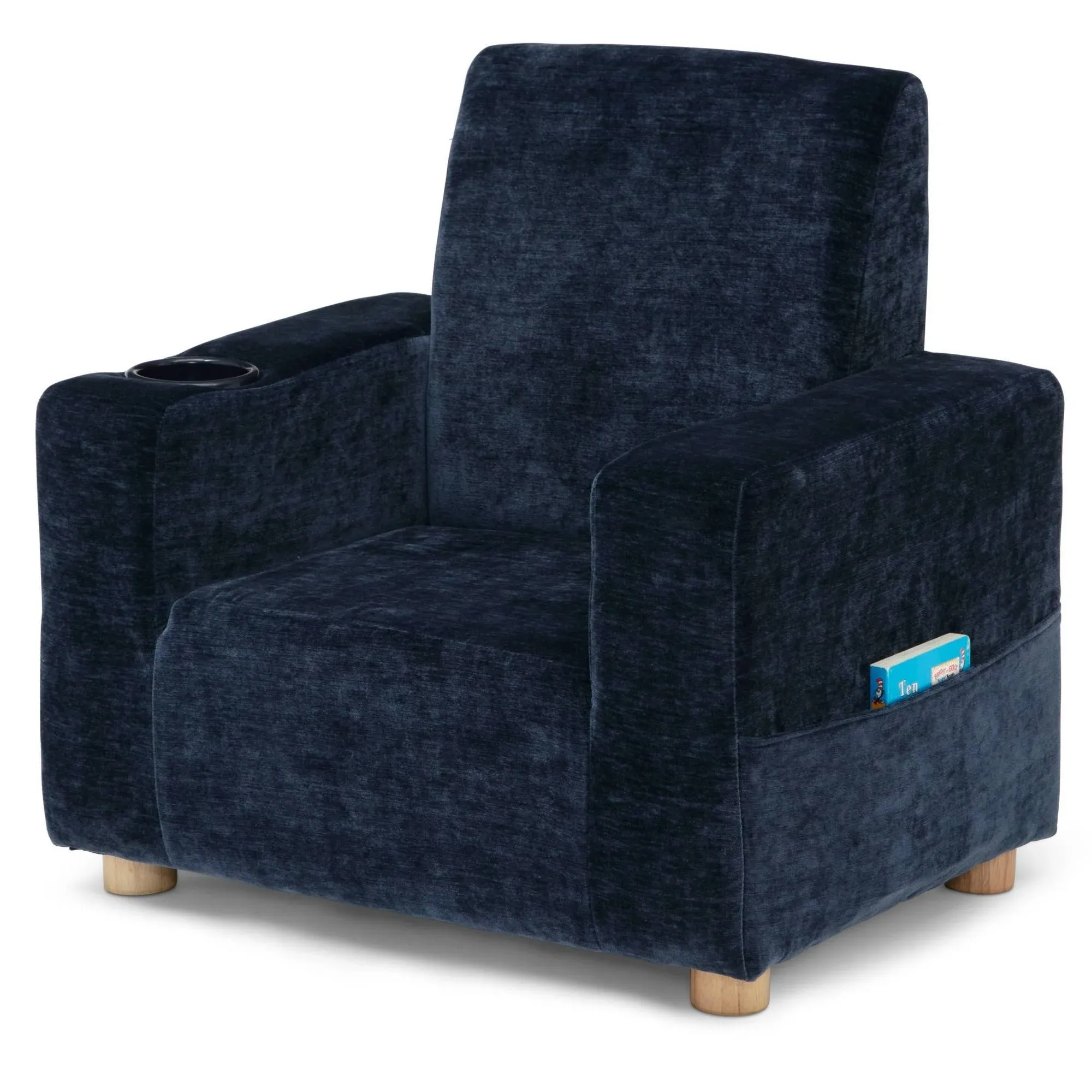 Delta Children Gap Gapkids Upholstered Chair, Navy