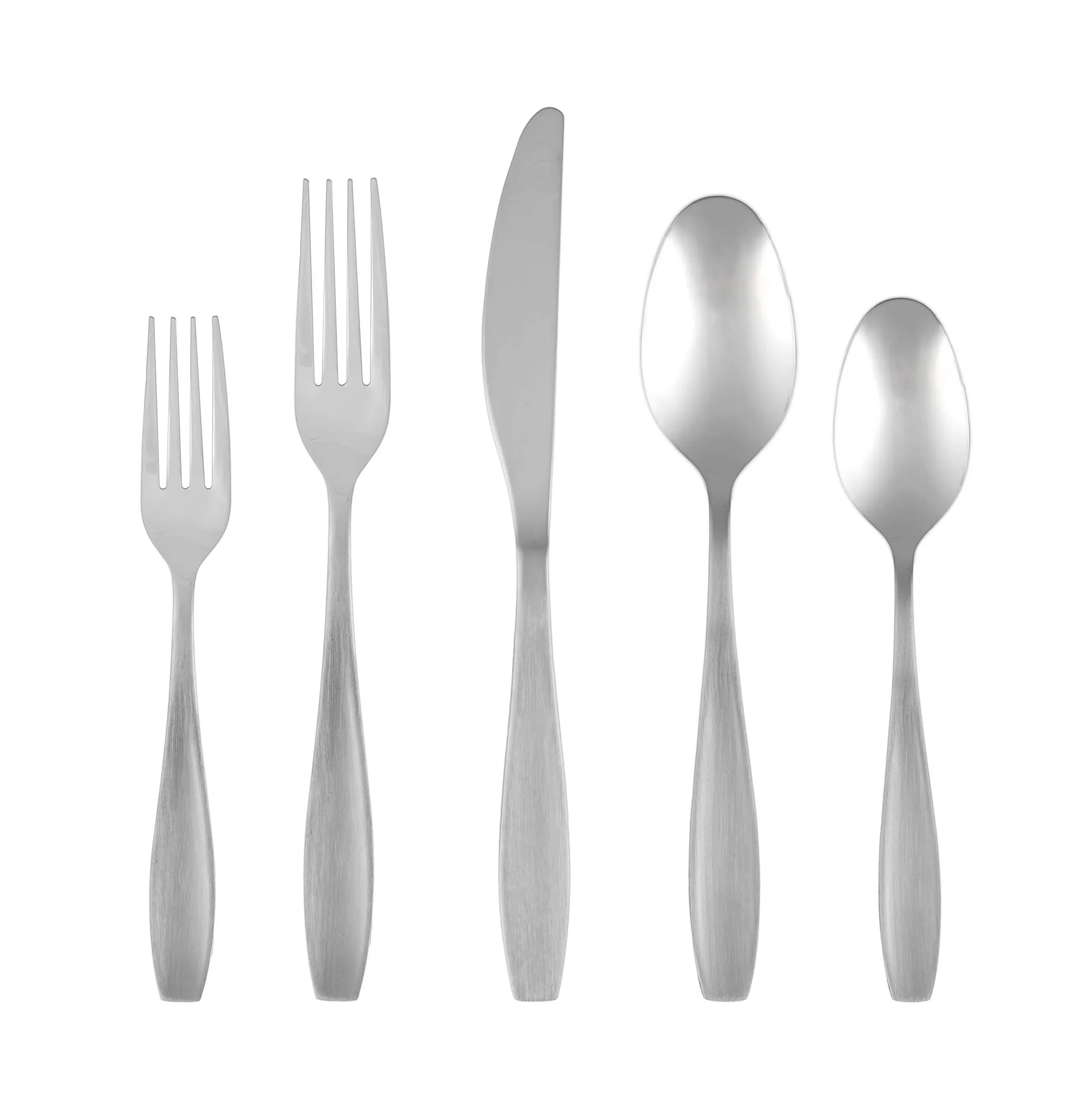 Cambridge Silversmiths Tyrus 89-Piece Flatware Set - Satin Mirror