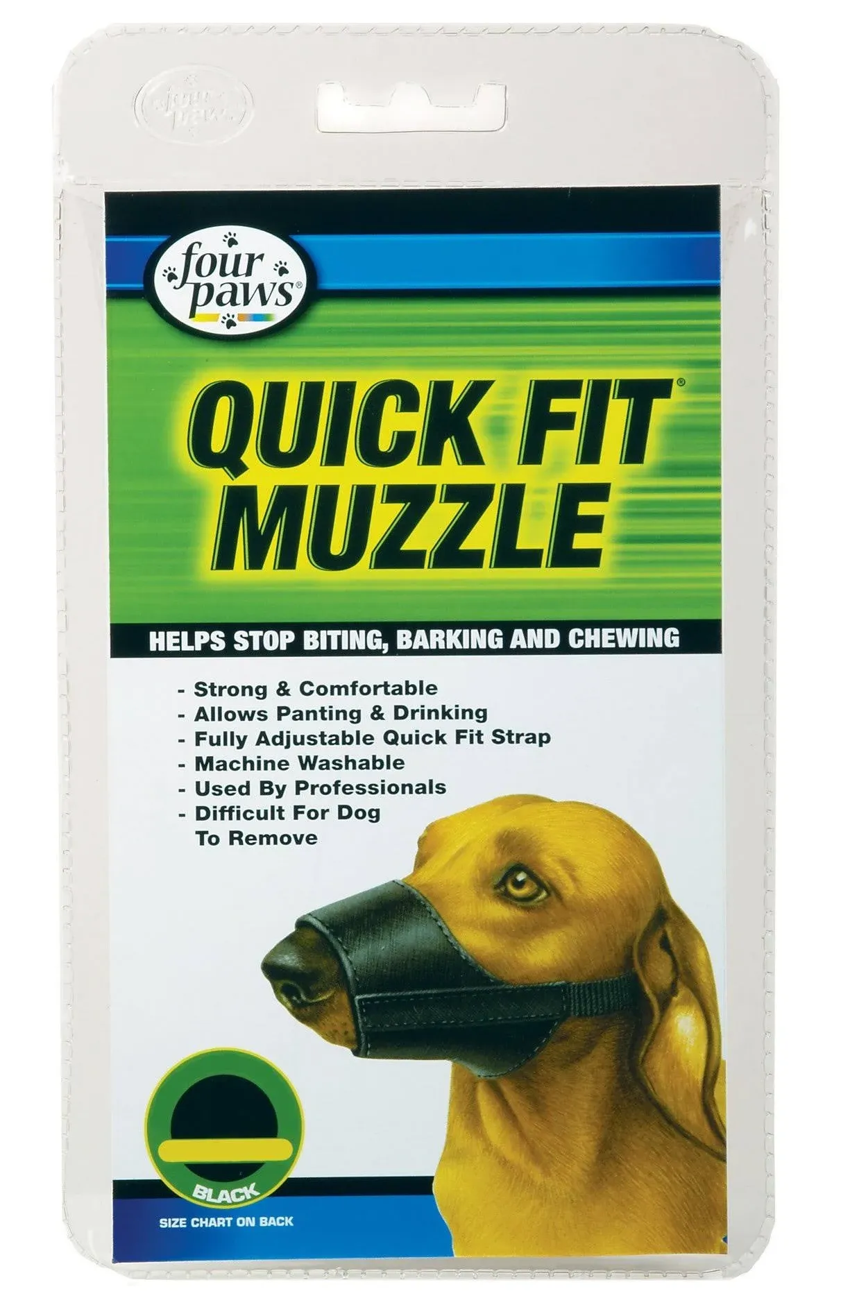 Four Paws Quick Fit Muzzle - 0 -.