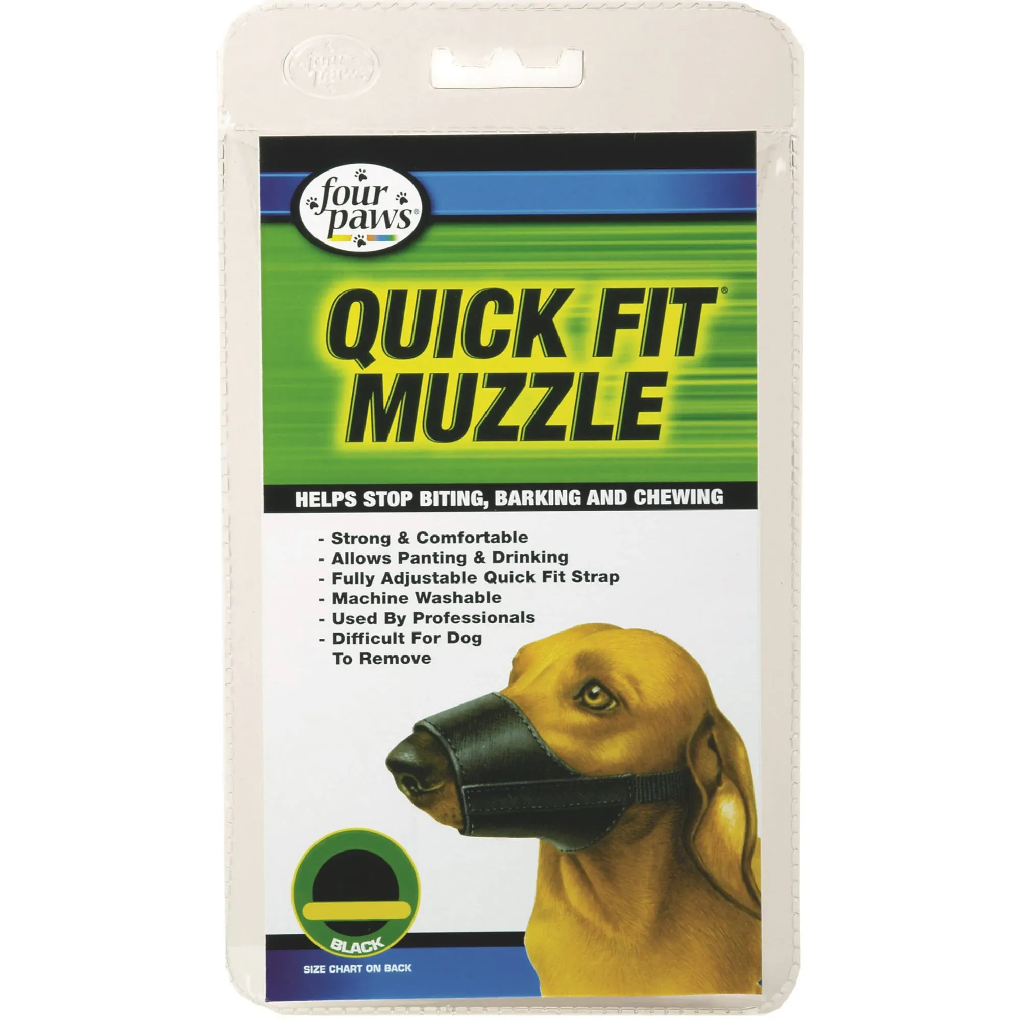 Four Paws Walk-About Quick-Fit Dog Muzzle