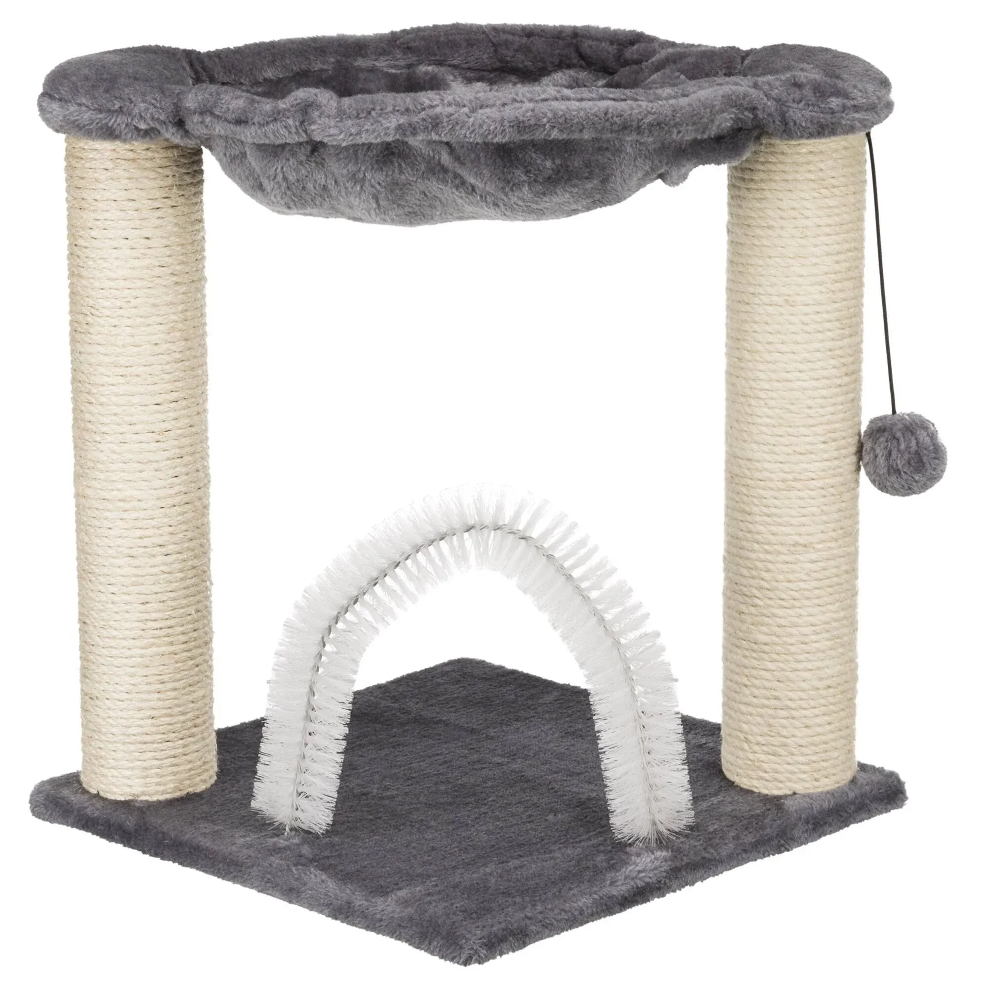 Trixie Gray Baza Scratching Post with Hammock