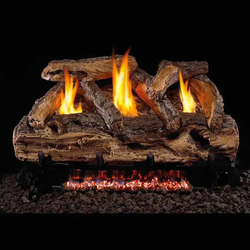 Peterson Real Fyre Vented Gas Log Set