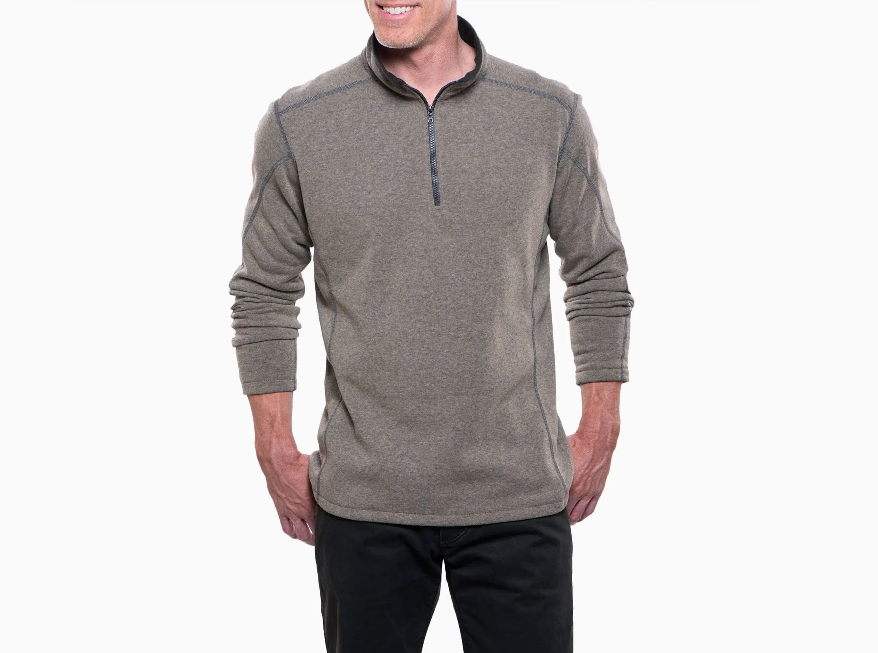 Kuhl Revel 1/4 Zip Oatmeal / S