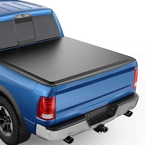 5Ft Soft Roll Up Truck Bed Tonneau Cover for 2016-2023 Toyota Tacoma 5 Ft (60") Fleetside Bed