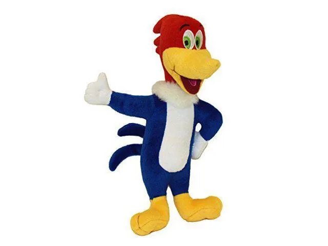 Multipet Woody Woodpecker Officially Licensed Plush Laughing Dog Toy, 11-Inch