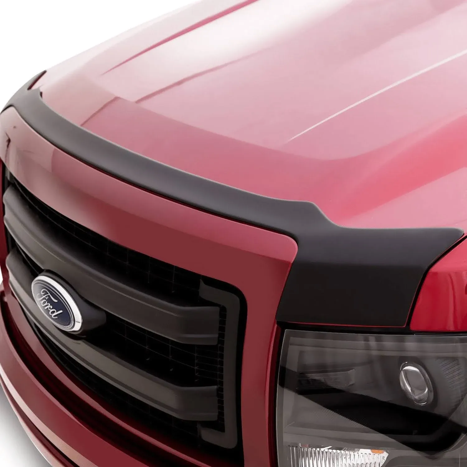 AVS 2021 Ford F-150 (Excl. Tremor/Raptor) Aeroskin Low Profile Acrylic Hood Shield - Smoke