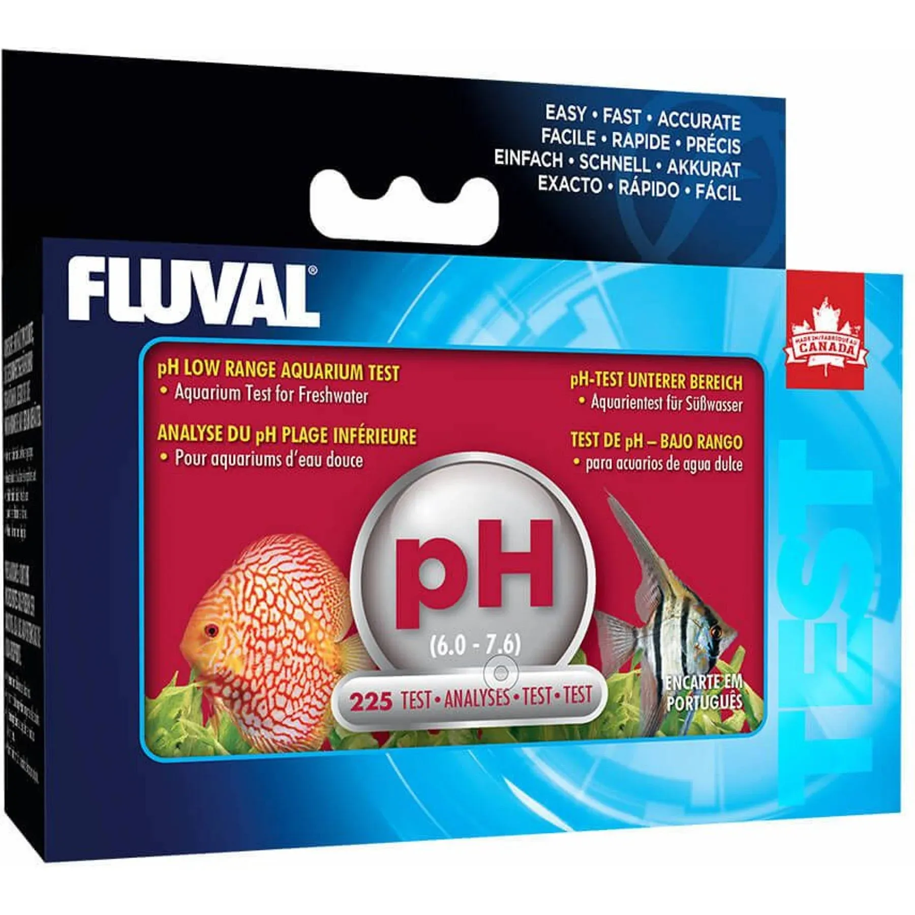 Fluval pH Low Range Test Kit, Fresh