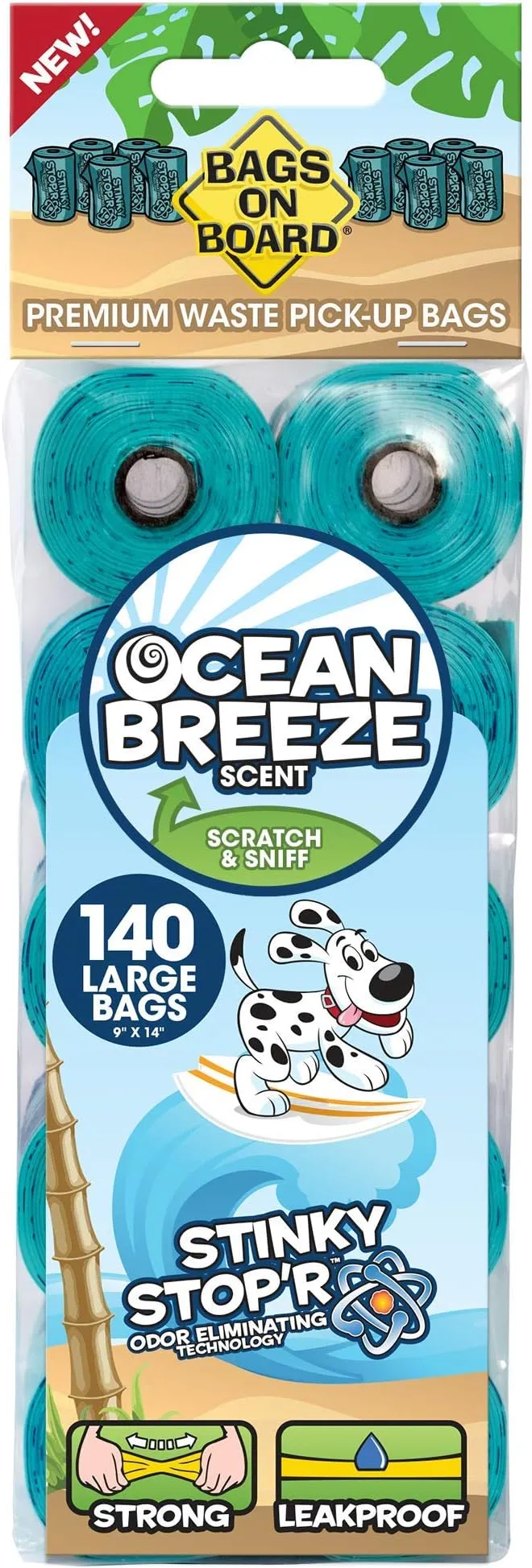 Bags On Board Scented Refill Pack 140 Bags