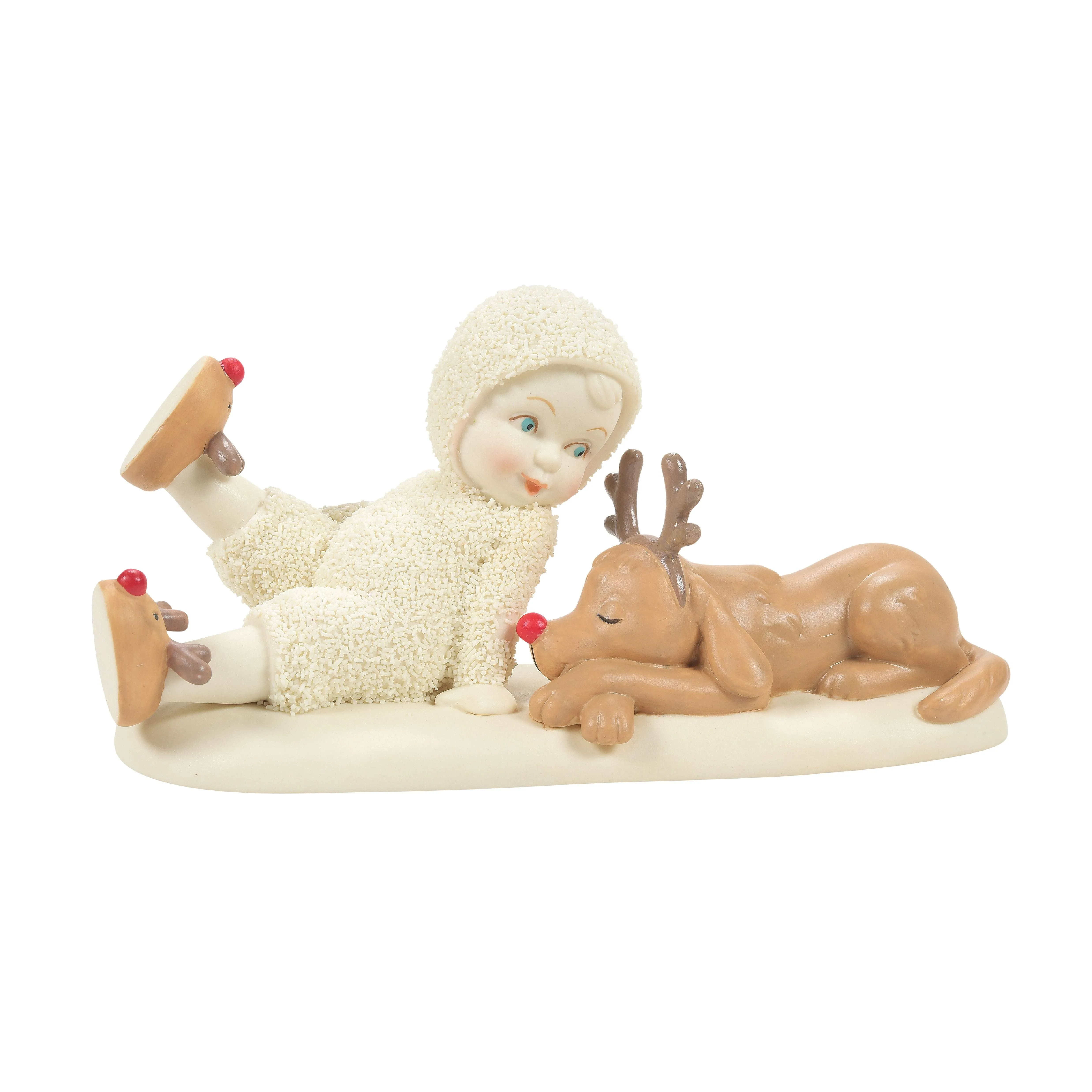 Snowbabies Everyone's A Reindeer Figurine