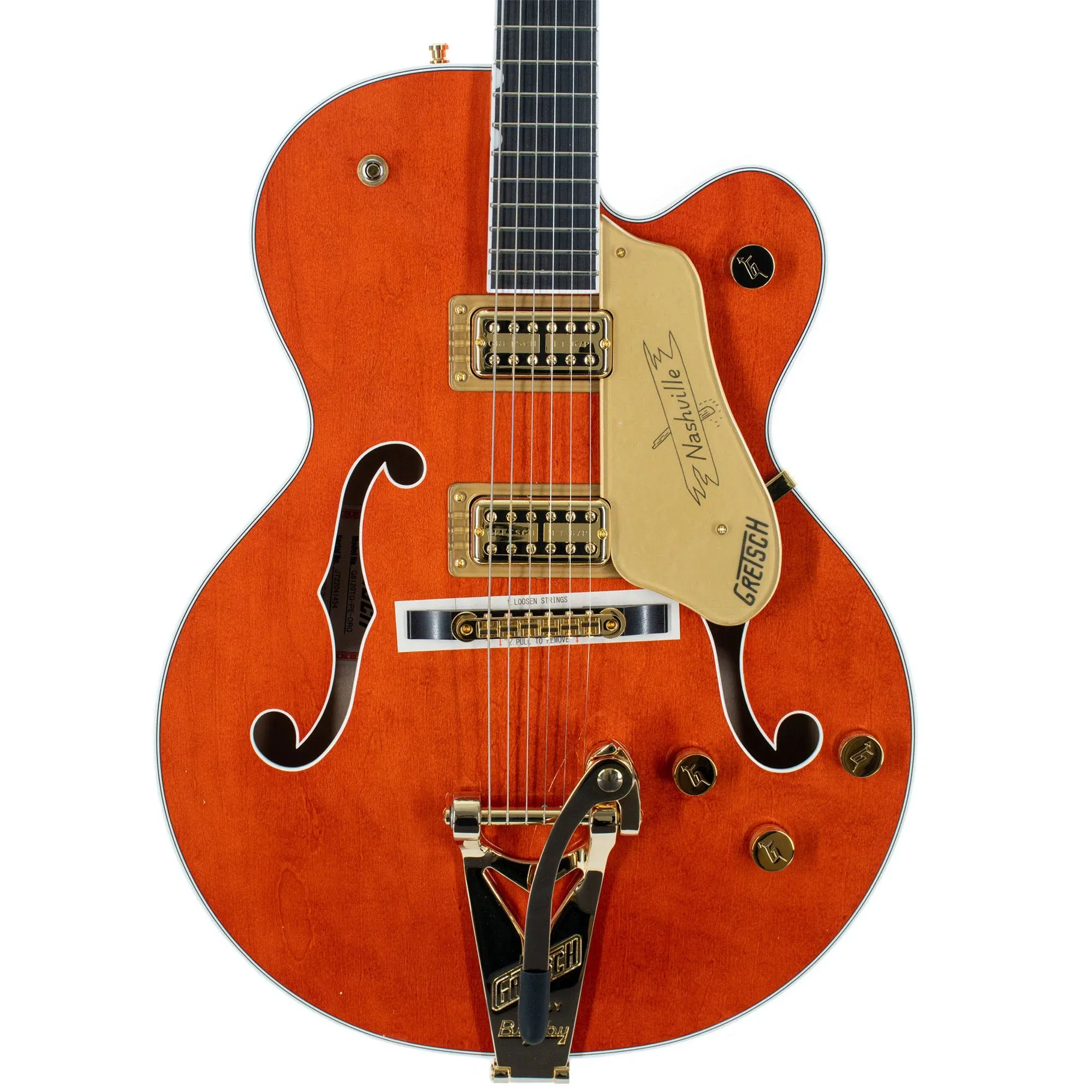 Gretsch G6120TG Players Edition Nashville Orange Stain