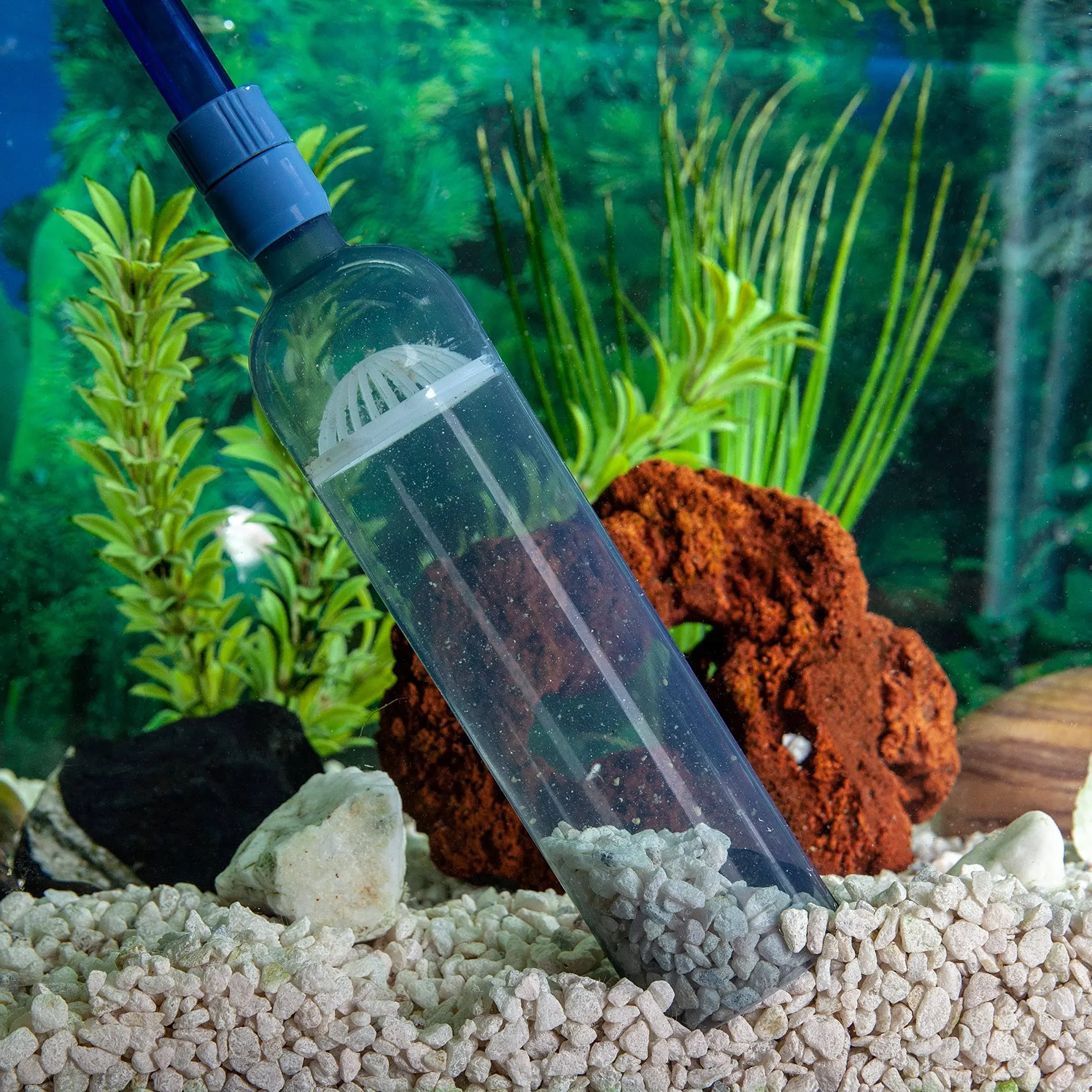 LL Products Gravel Vacuum for Aquarium - Fish Tank Gravel Cleaner- Aquarium Vacuum Cleaner -Aquarium Siphon - 8 ft Long