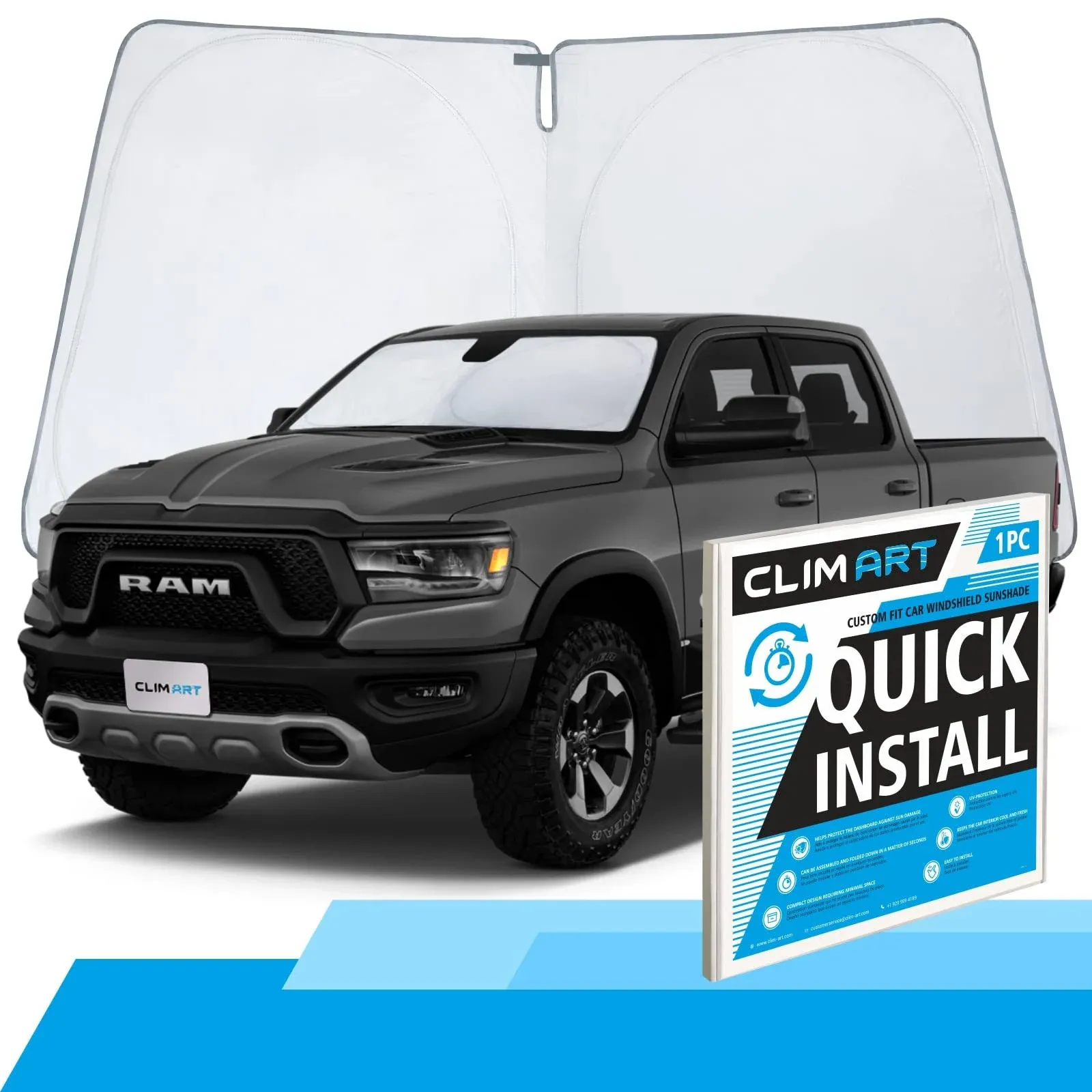 Windshield Sun Shade (19-24 RAM 2500)