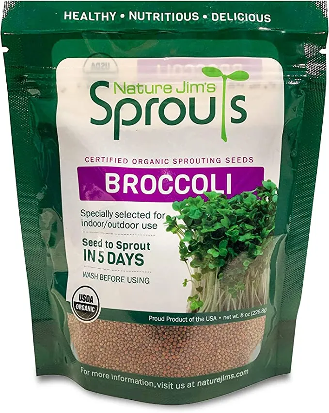 Nature Jim's Sprouts Broccoli Sprout Seeds