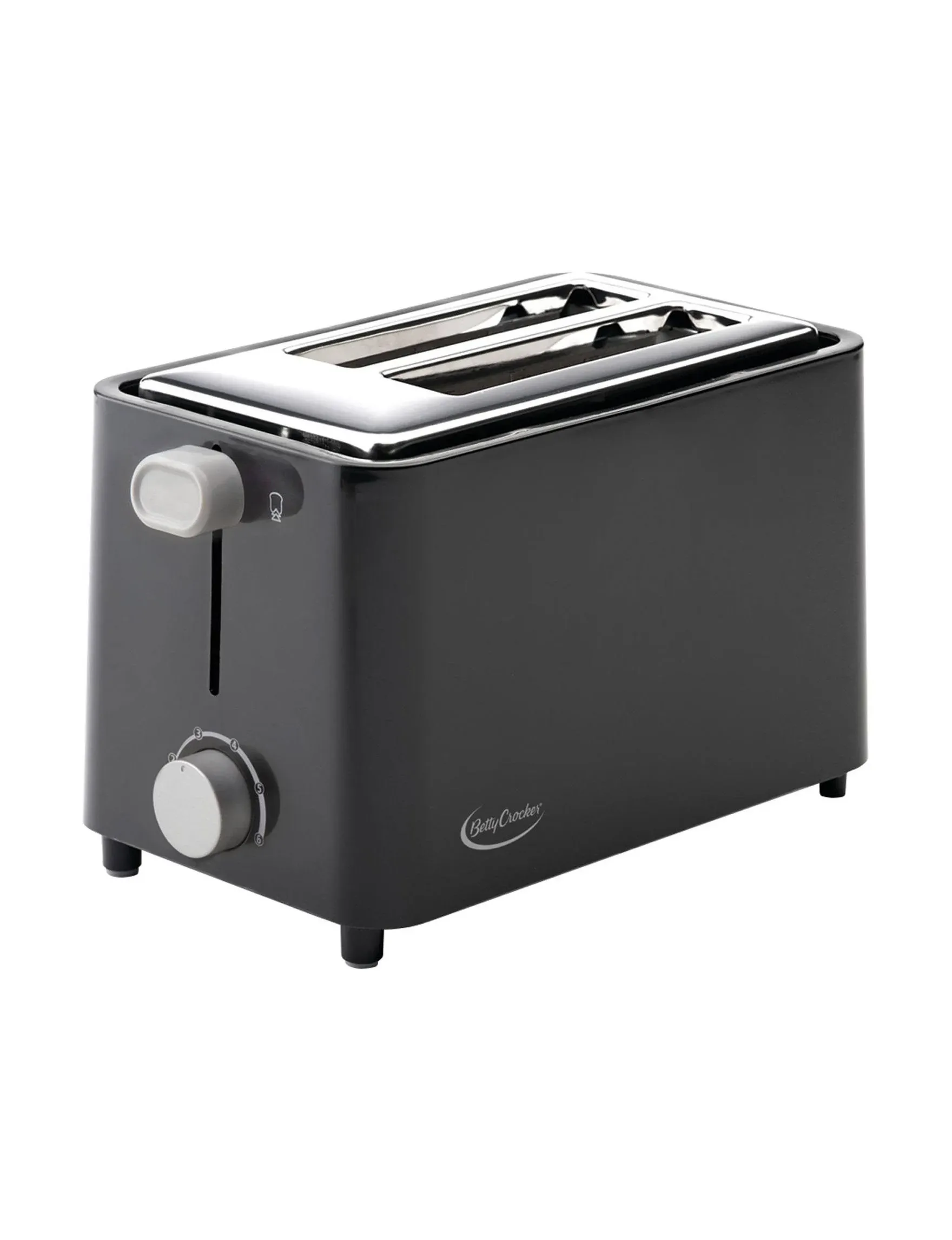 Betty Crocker BC-2605CB 2 Slice Toaster Black