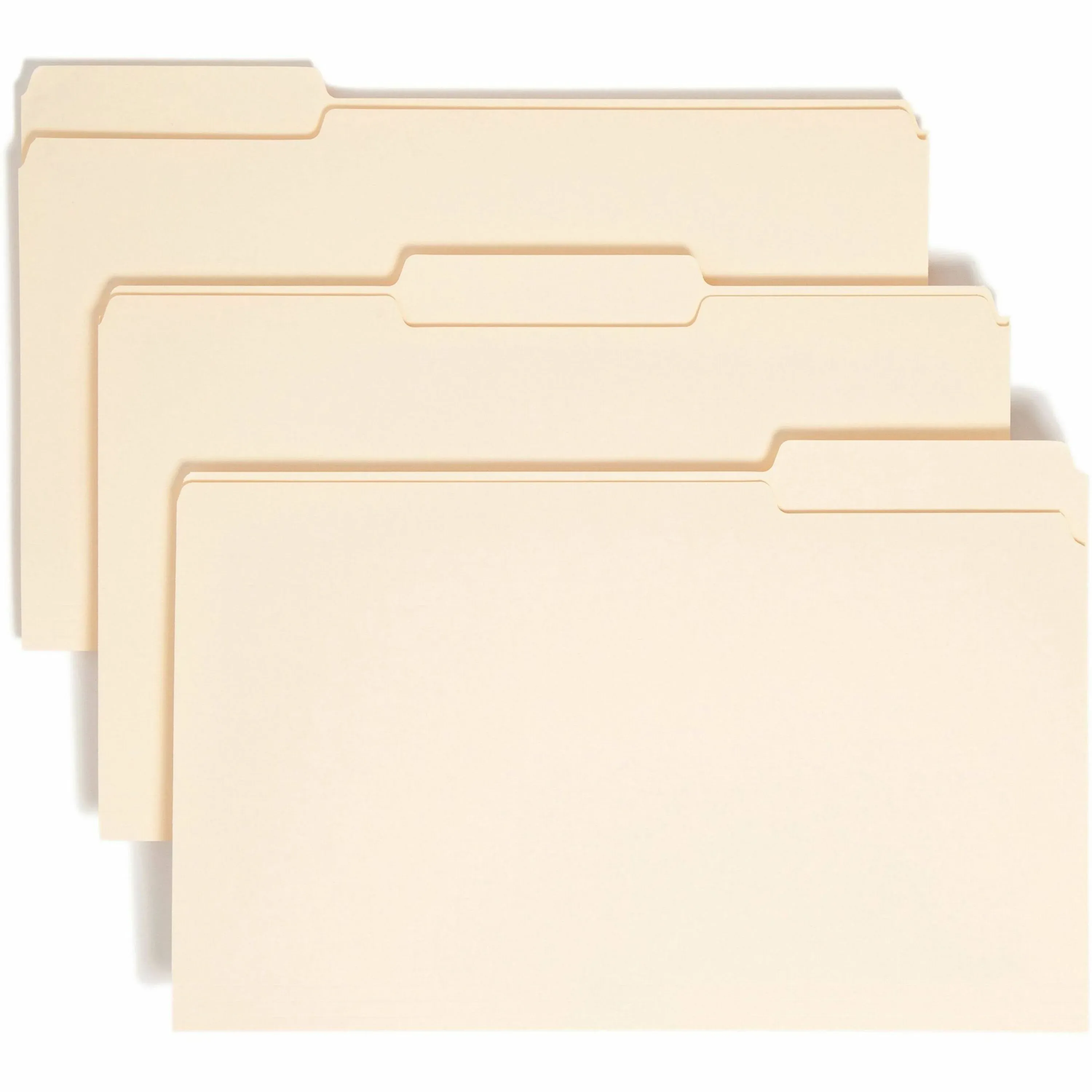 Smead File Folders, 1/3-Cut Tab, Legal size, Manila, 100/Box (15330)