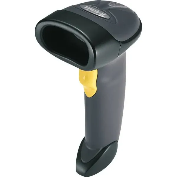 Symbol LS2208 Barcode Scanner With Cable and Stand 