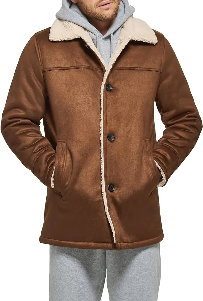 Calvin Klein Men's Faux Shearling Jacket