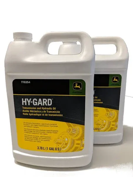 John Deere Original Equipment Gallon-Sized Hy-Gard Oil - TY6354 (2 GALLONS)