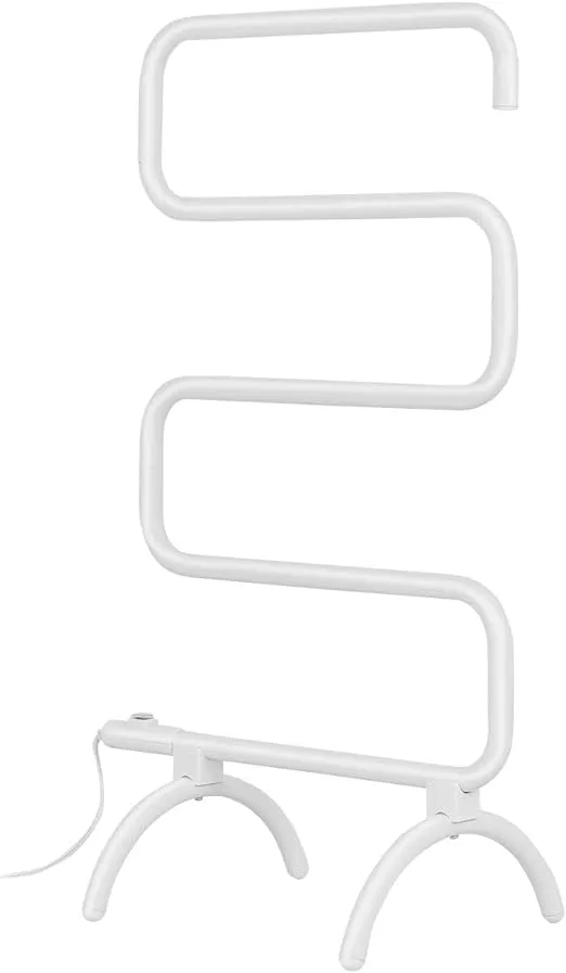 Tangkula Towel Warmer, Home Bathroom 100W Electric 5-Bar Towel Drying Rack ...