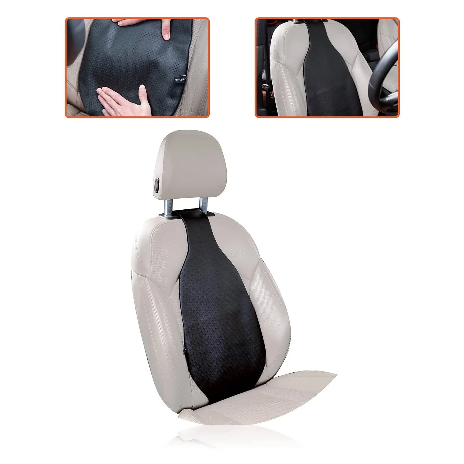 Trobo Lumbar Support Pillow for Car, Orthopedic Customized Posture Support ...