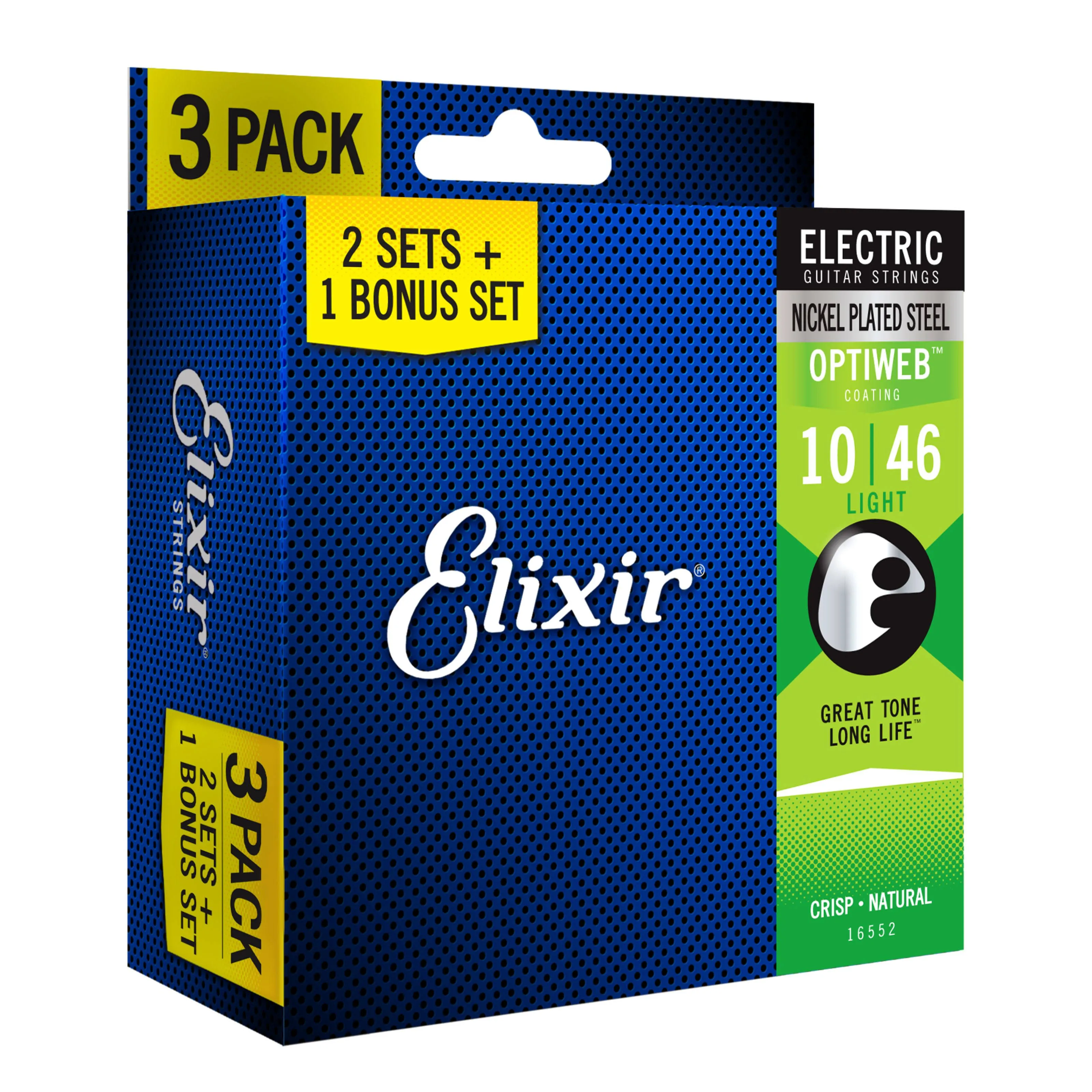 Elixir Strings 16552 Electric Guitar Strings