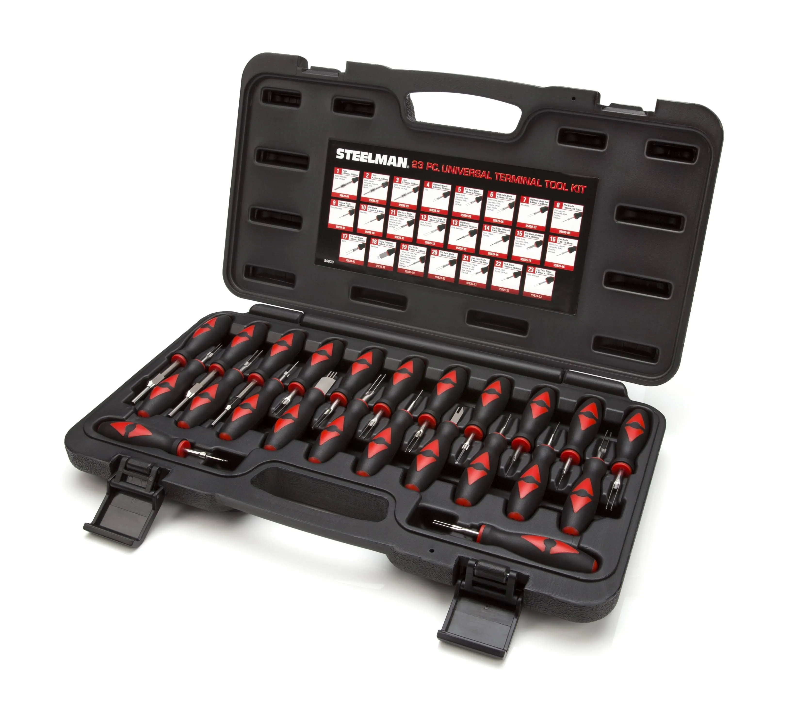 Steelman 95839 23-Piece Universal Terminal Tool Kit