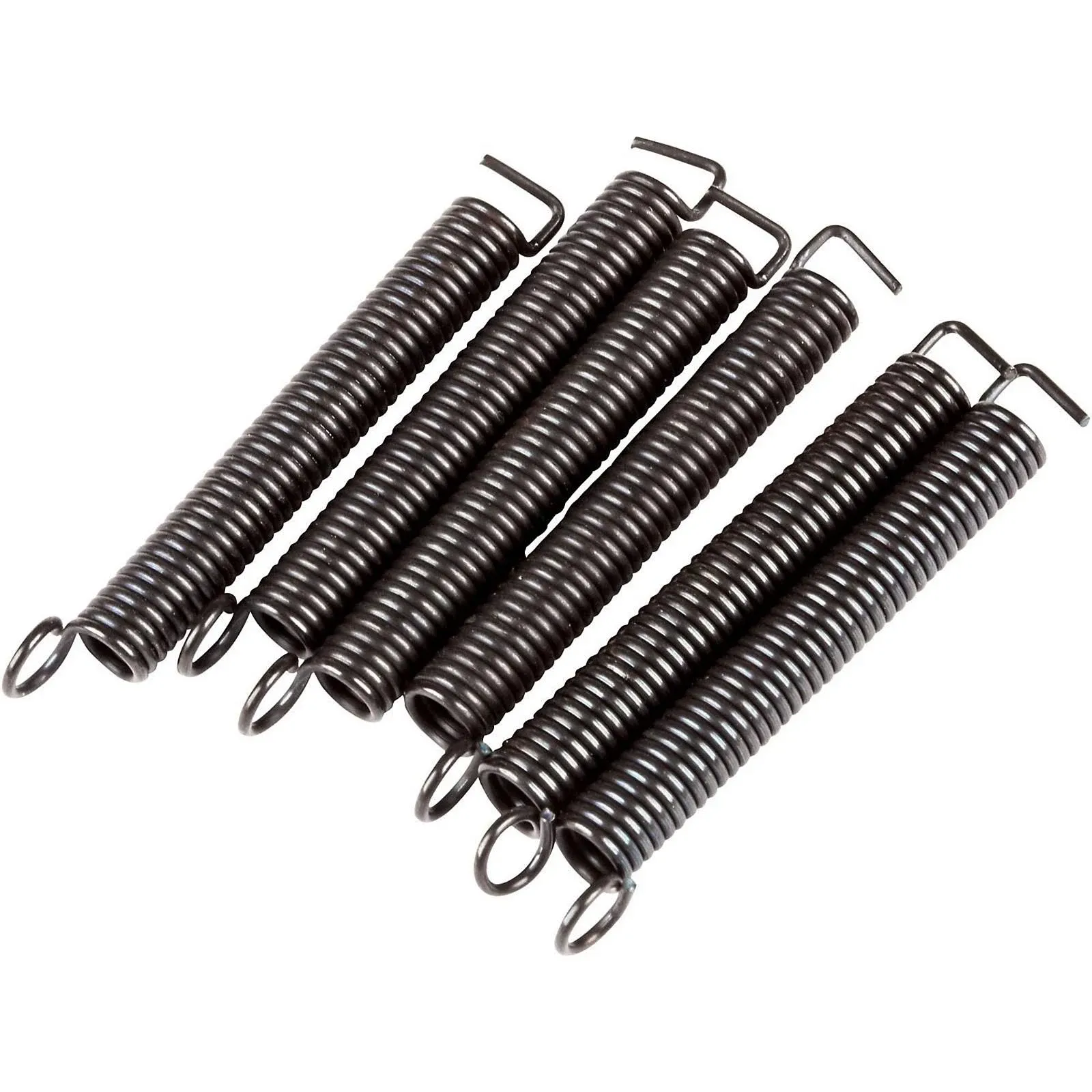 Fender Tremolo Tension Springs for Electric Guitar, Pack of 6 - Black