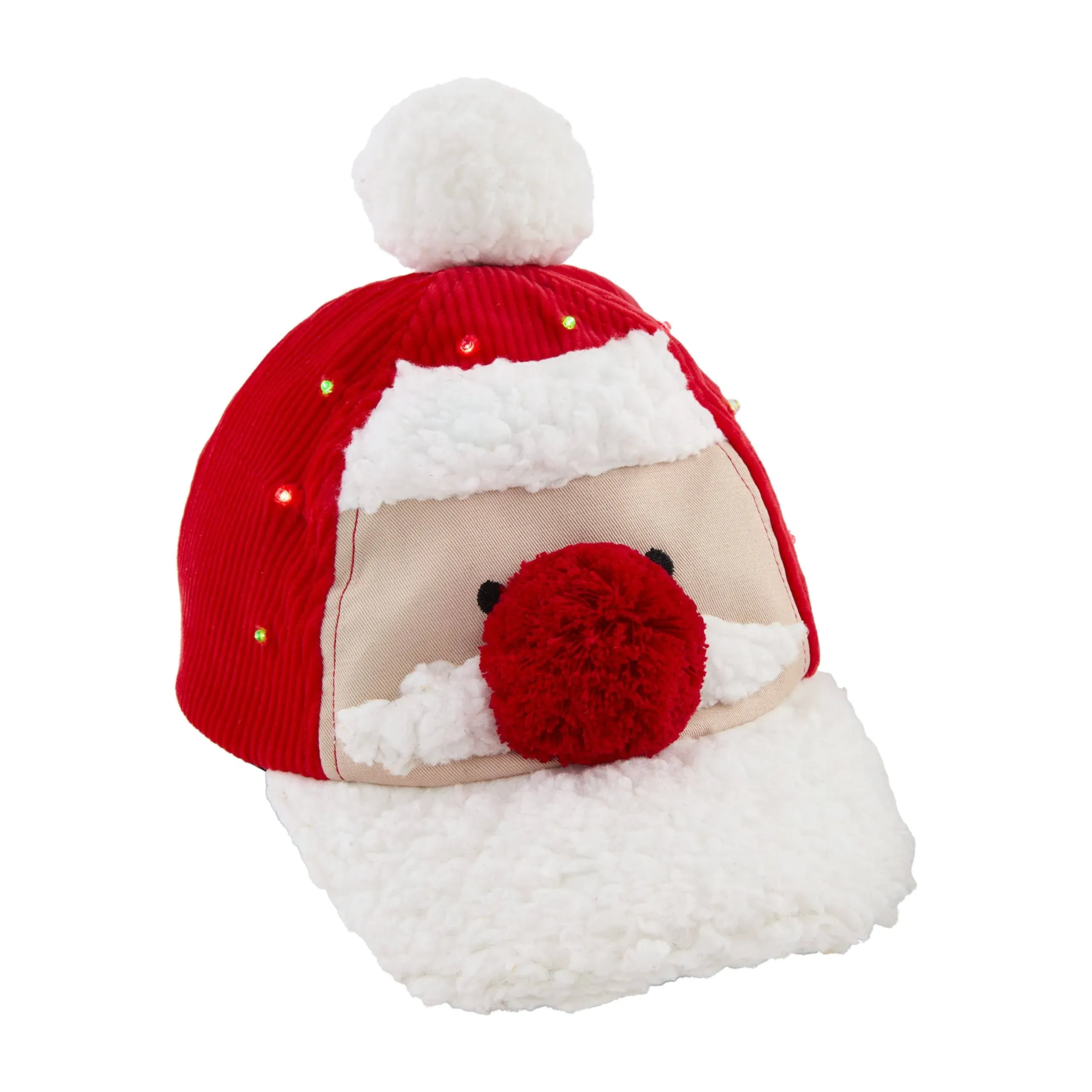 Santa Christmas Light Up Hat