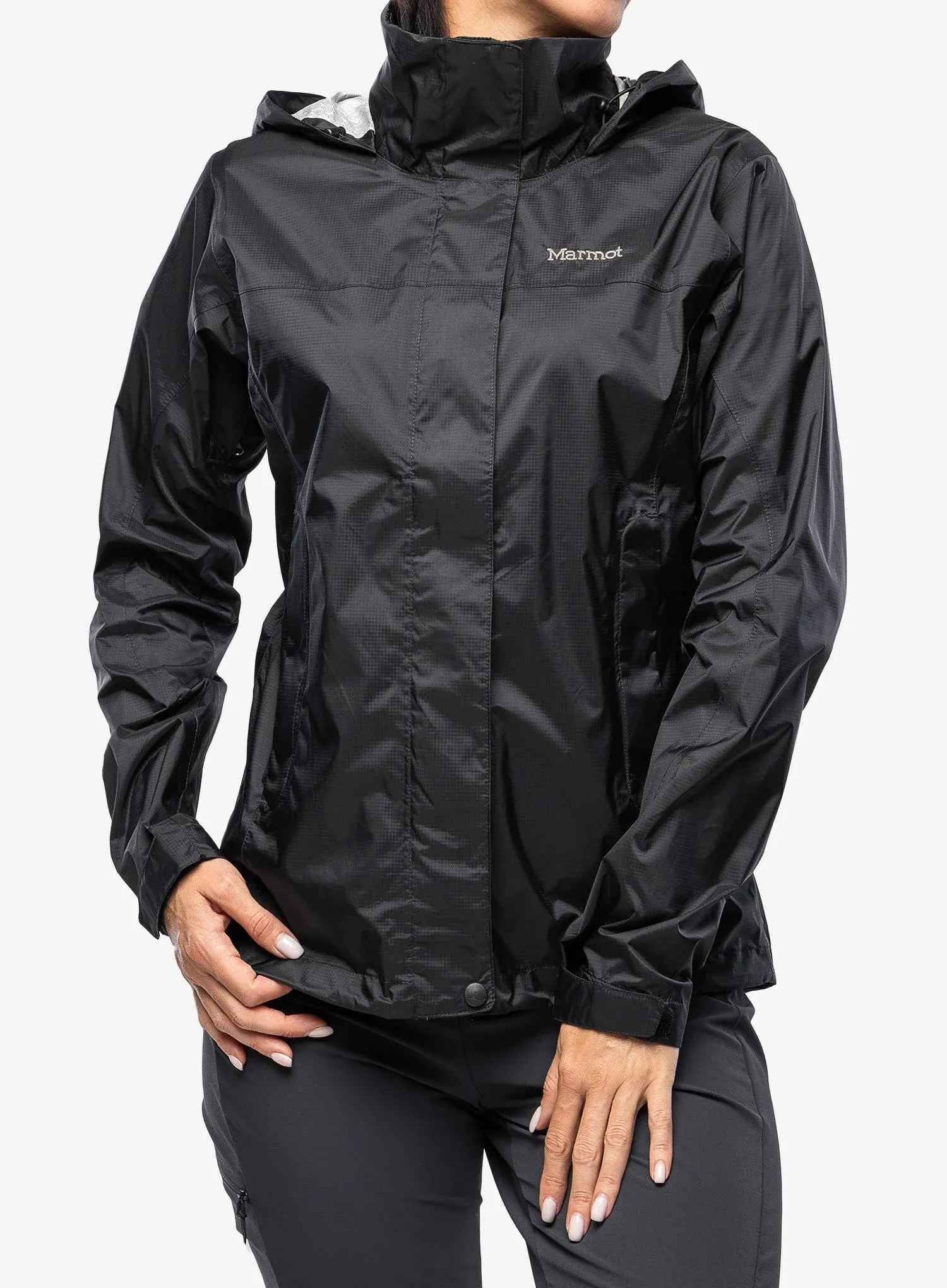 Marmot PreCip Eco Jacket - Women's Black / XS