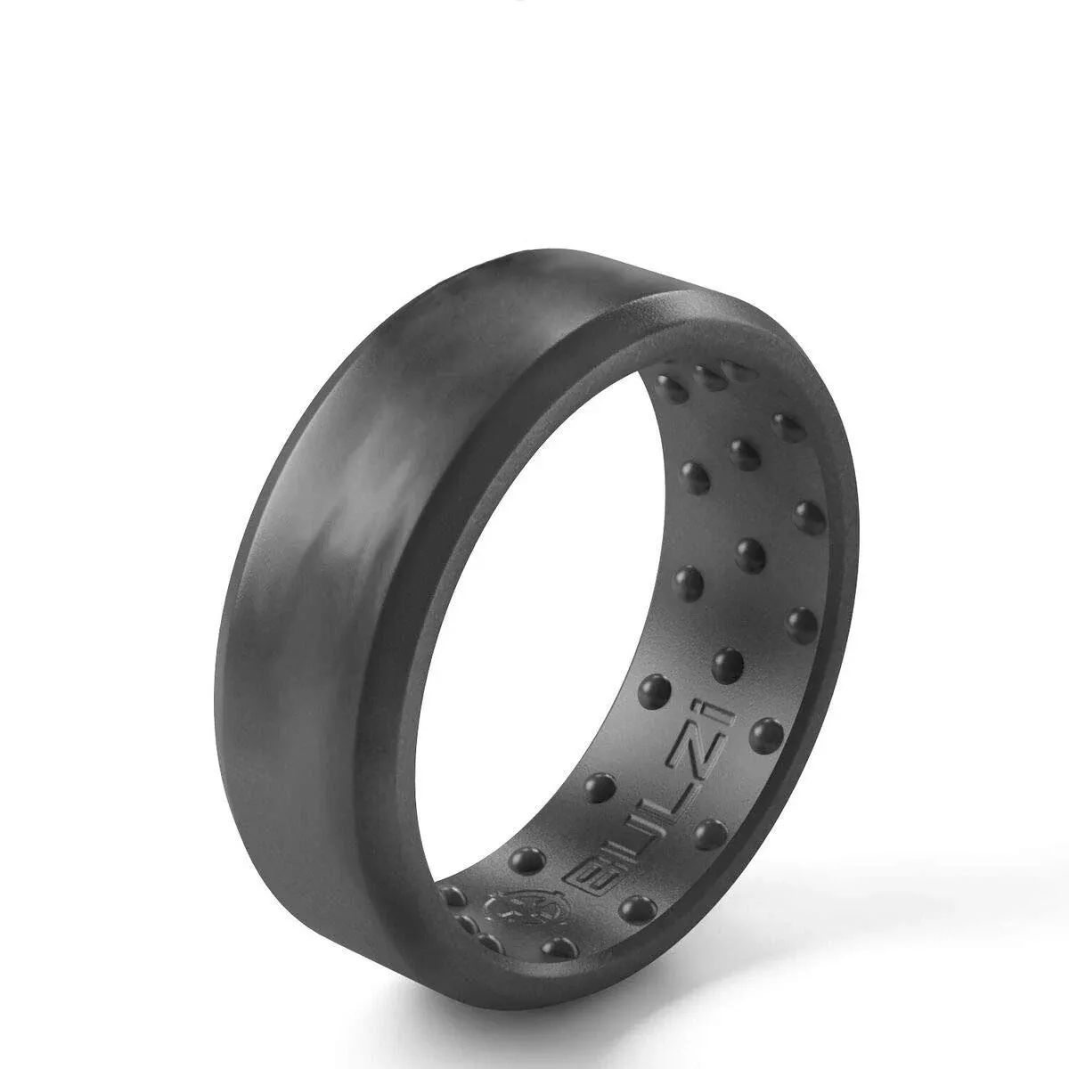 BULZi - Massaging Comfort Silicone Mens &amp; Womens Wedding Band Safety Rubber Ring