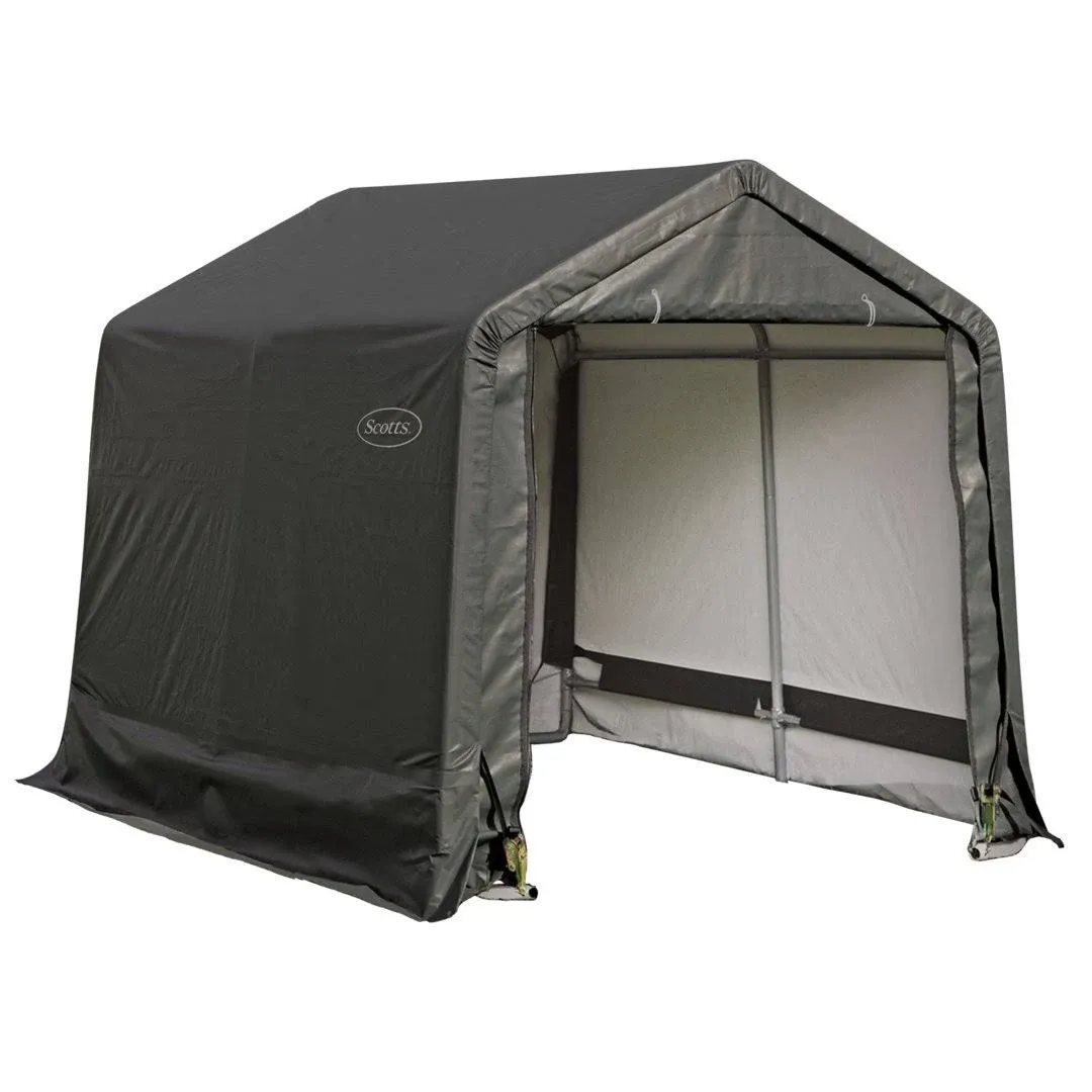 Scotts Storage Shed 8 x 8 x 8 Green Peak, Size: 8' x 8' x 8'