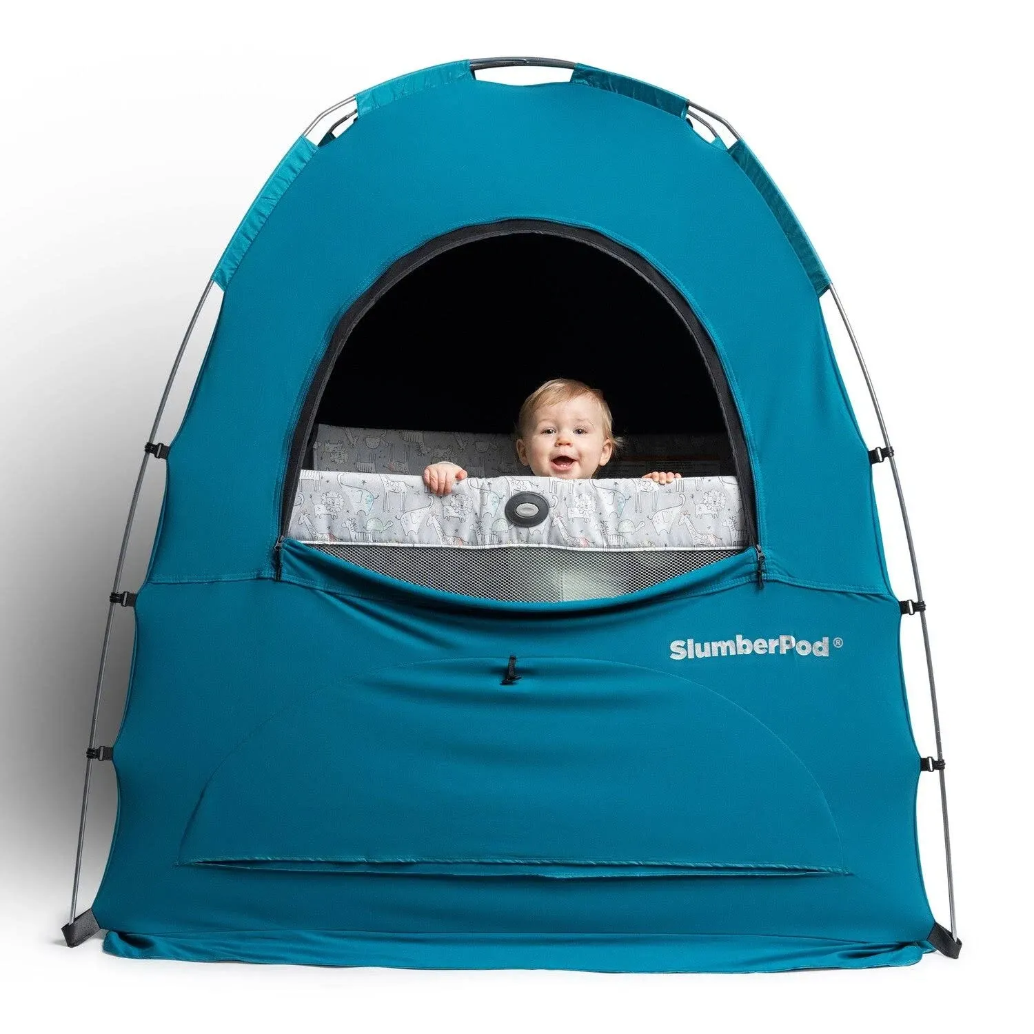 SlumberPod 3.0 Sleep Canopy with Fan, Teal