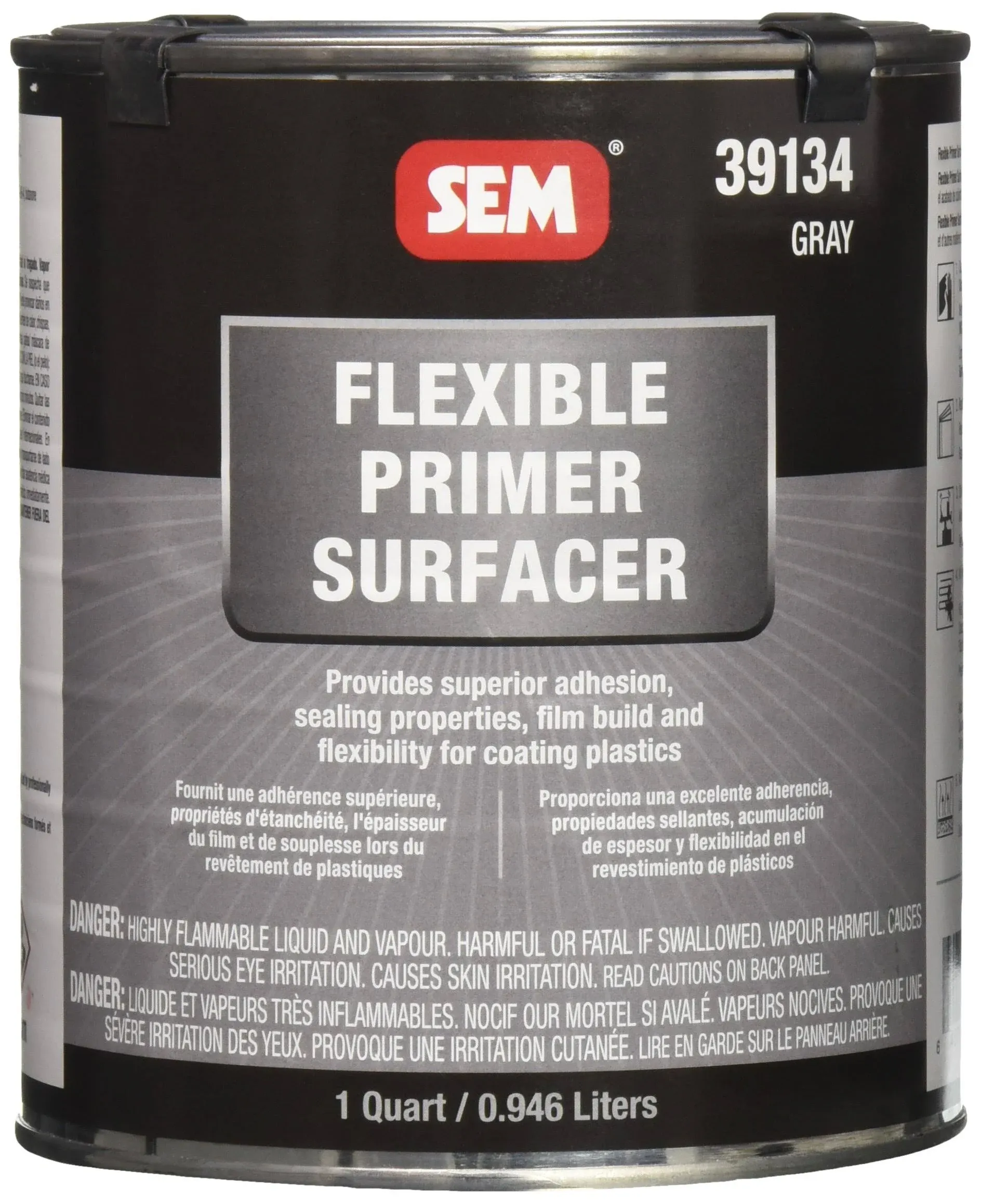 SEM® 39134 - 1 qt Gray Flexible Spray-On Surfacer Primer