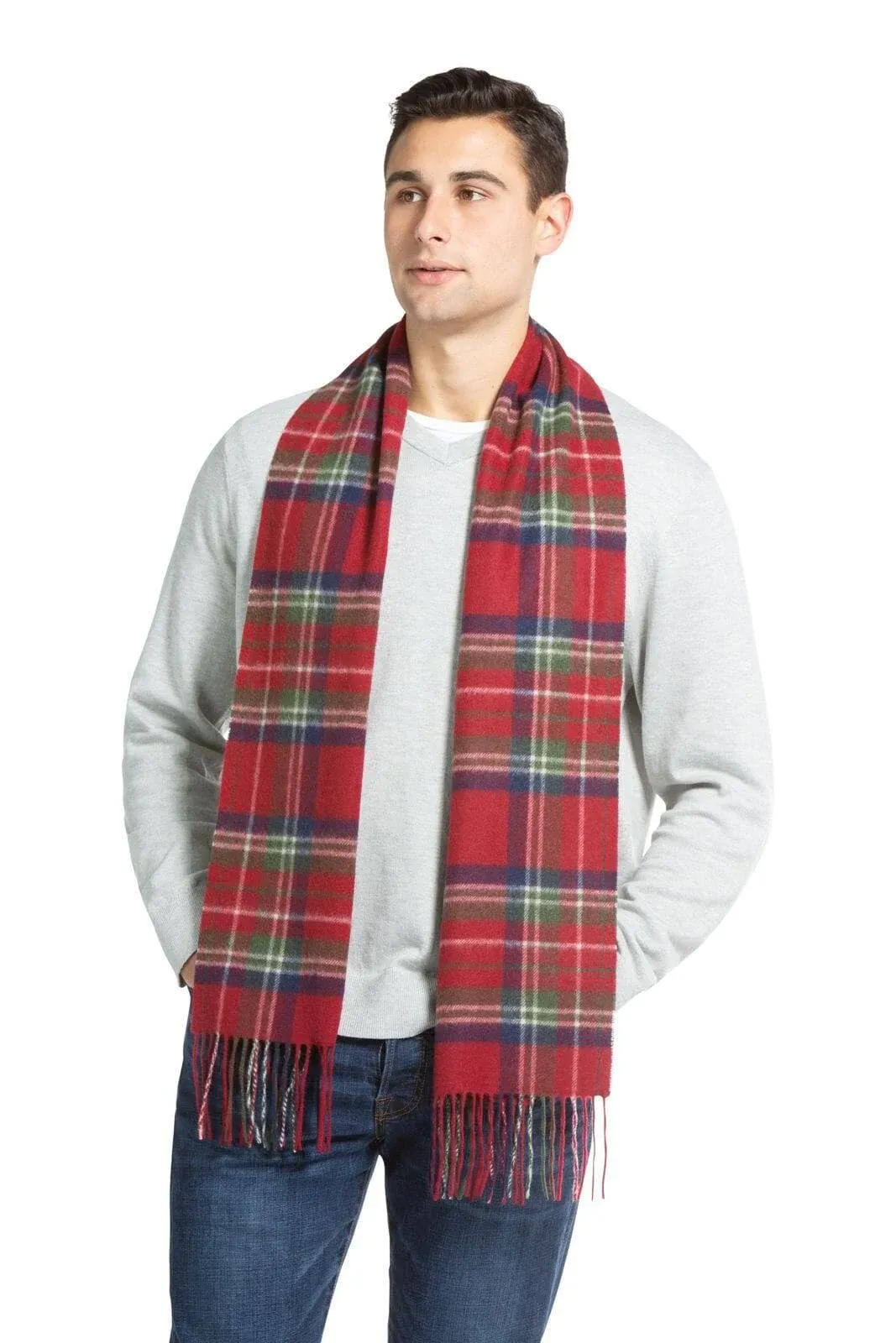 Men's Classic 100% Pure Cashmere Scarf