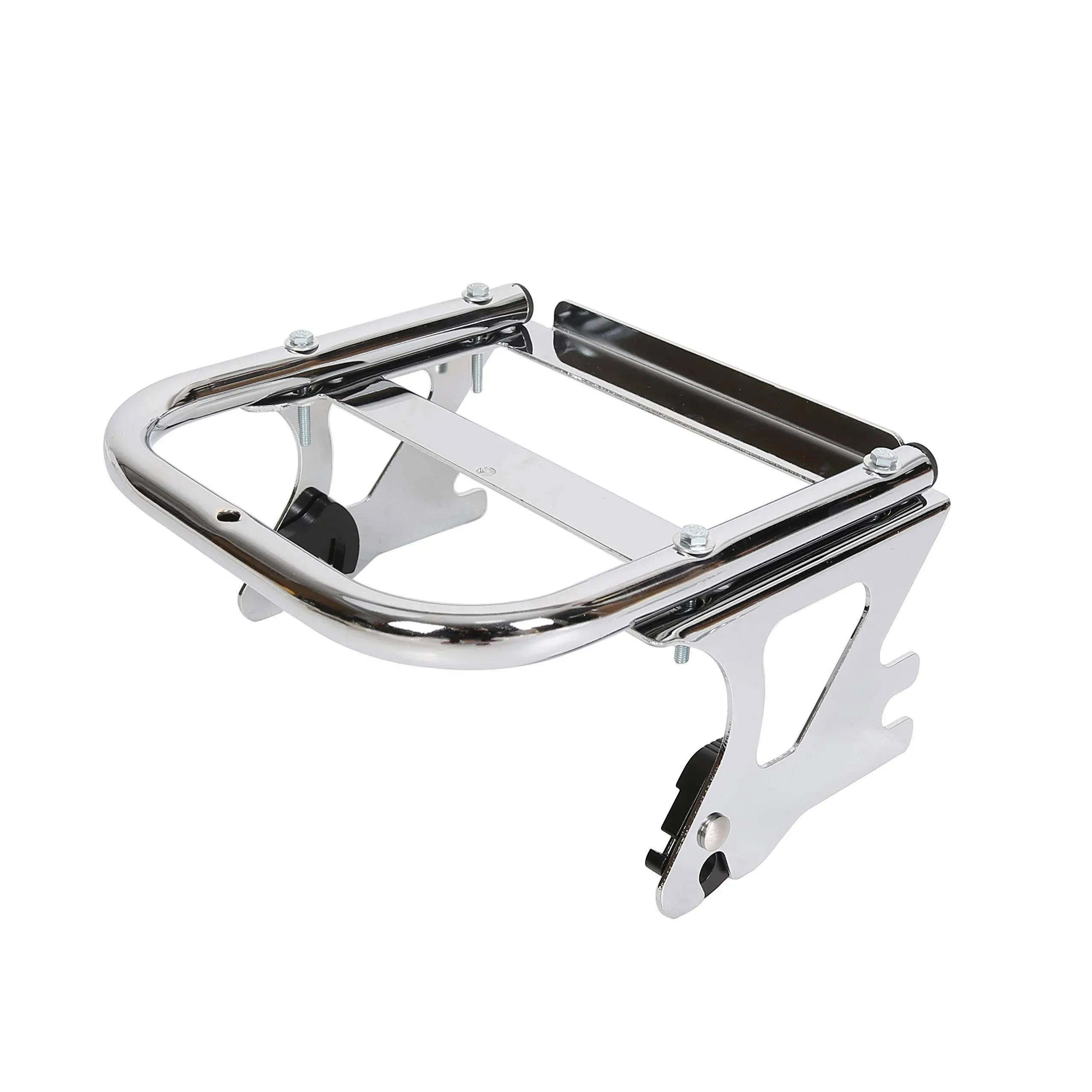 Detachable Two-up Tour Pack Mounting Luggage Rack Compatible with 1997-2008 H...