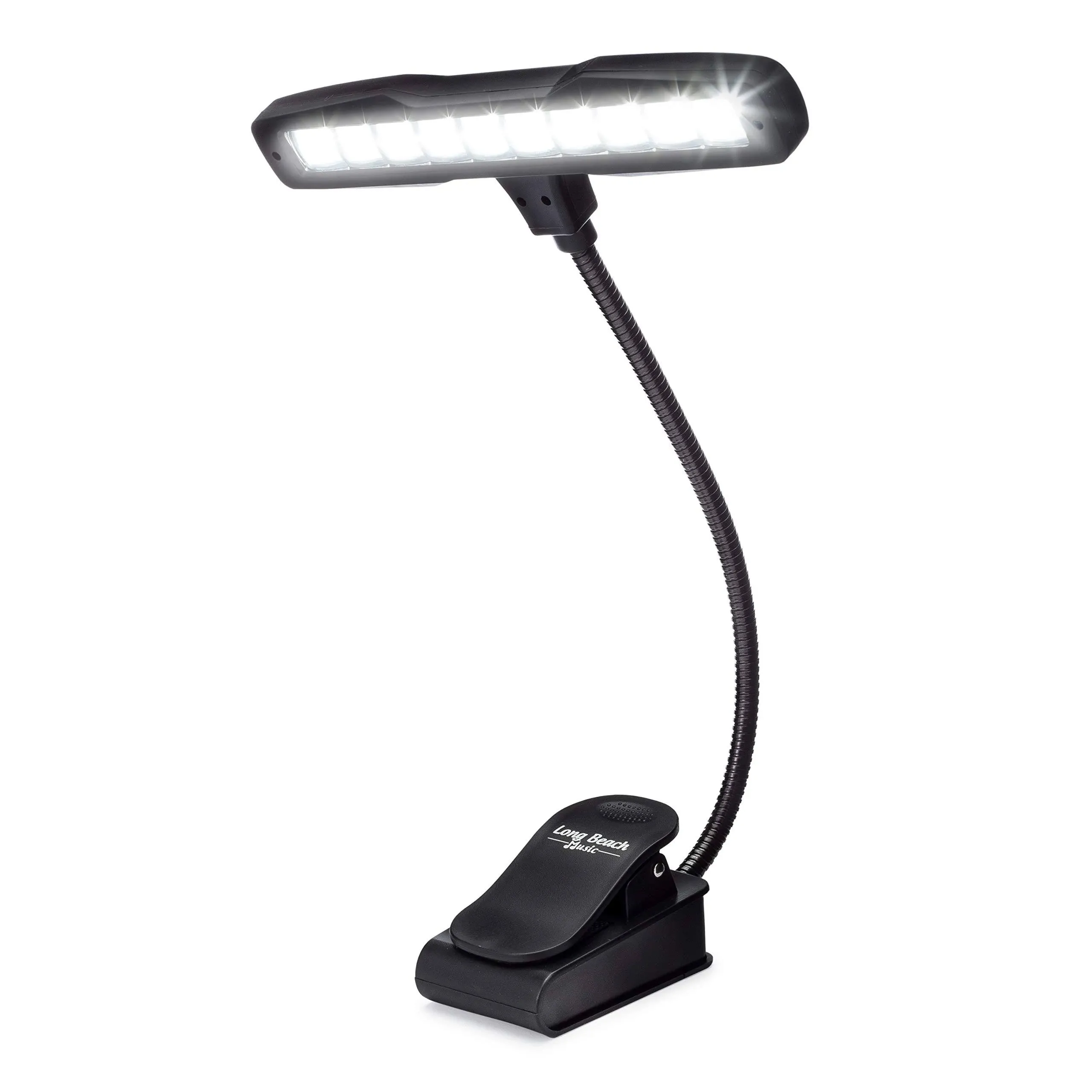 Rechargeable Clip-on Music Stand Orchestra Light-10 Bright LEDs