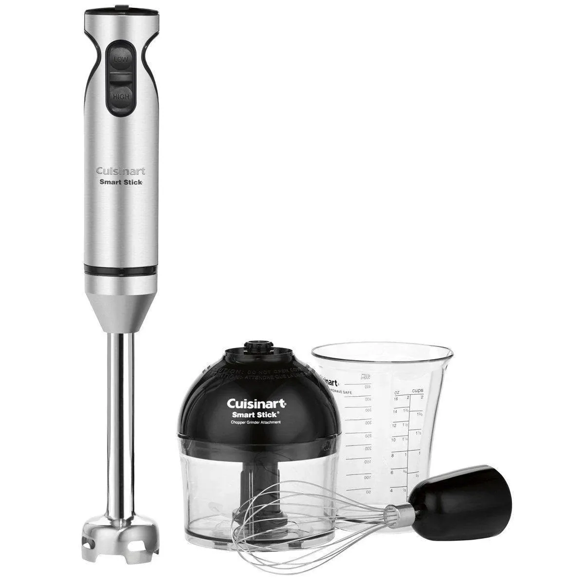 Cuisinart Smart Stick CSB-85C - Hand blender - 300 W -  brushed stainless steel.