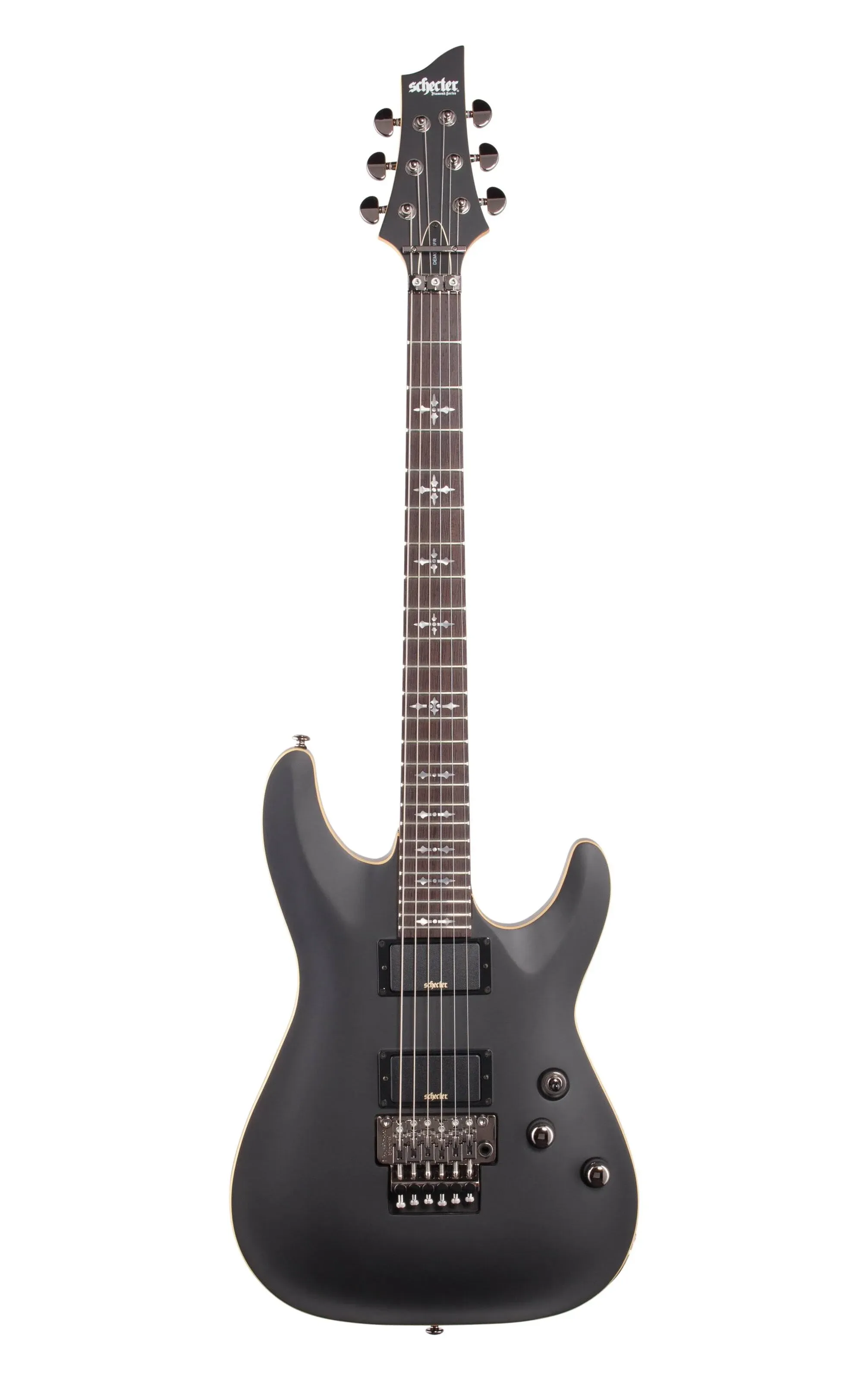 Schecter Demon-6 FR Guitar Aged Black Satin B-Stock 3062