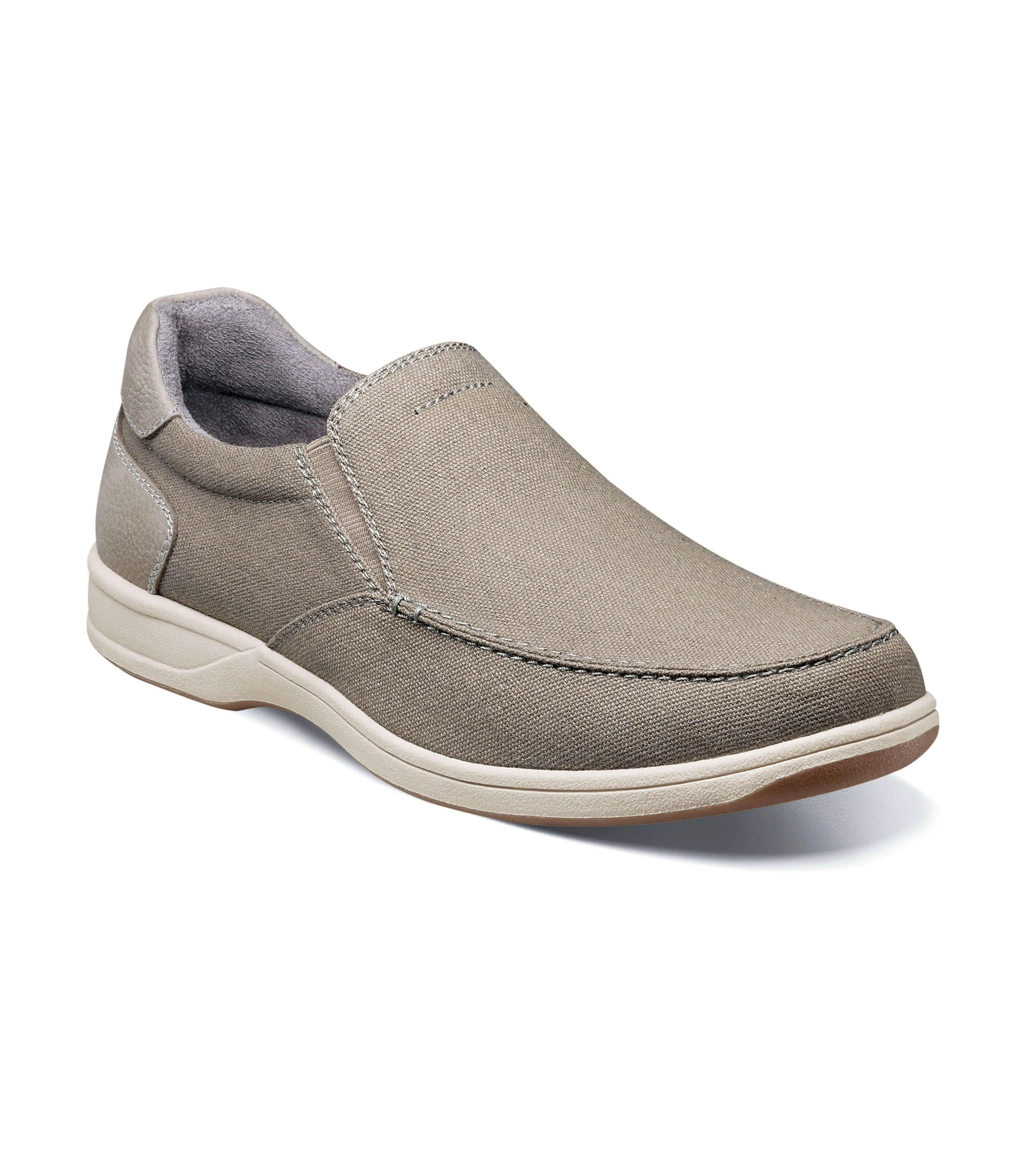 Florsheim Lakeside Canvas Moc Toe Slip On (Men's) - Grey