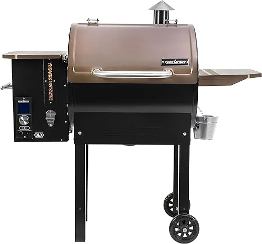 Camp Chef SmokePro DLX Pellet Grill w/New PID Gen 2 Digital Controller - Bronze