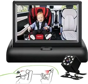 Baby Car Camera Safety Car Seat Mirror Camera and Monitor