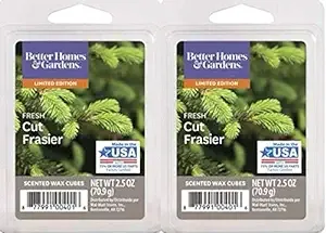 Fresh Cut Frasier Scented Wax Melts, Better Homes & Gardens, 2.5 oz (1-Pack)